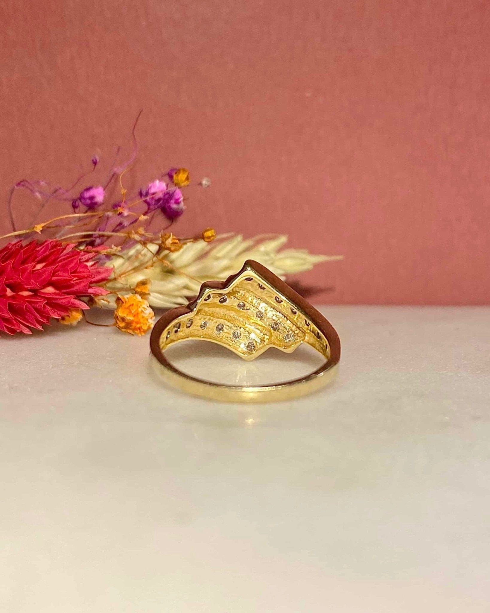 Bague Tourbillon 20 Diamants "Maylis" - Elliade Paris