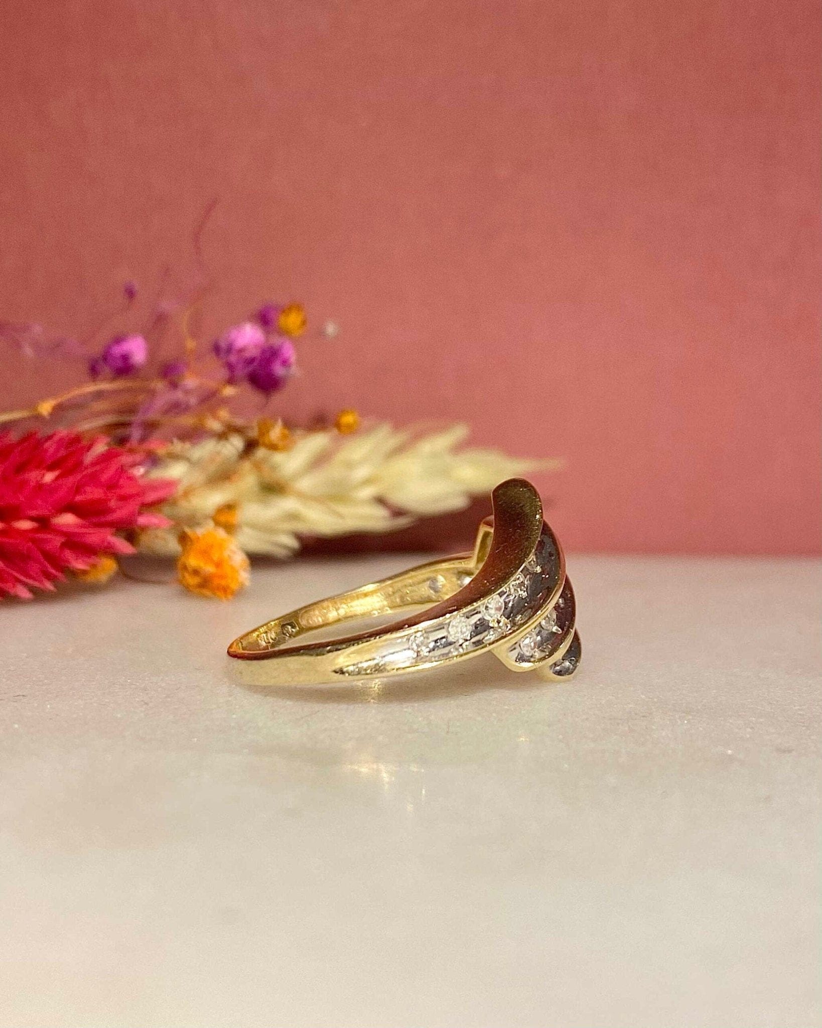 Bague Tourbillon 20 Diamants "Maylis" - Elliade Paris