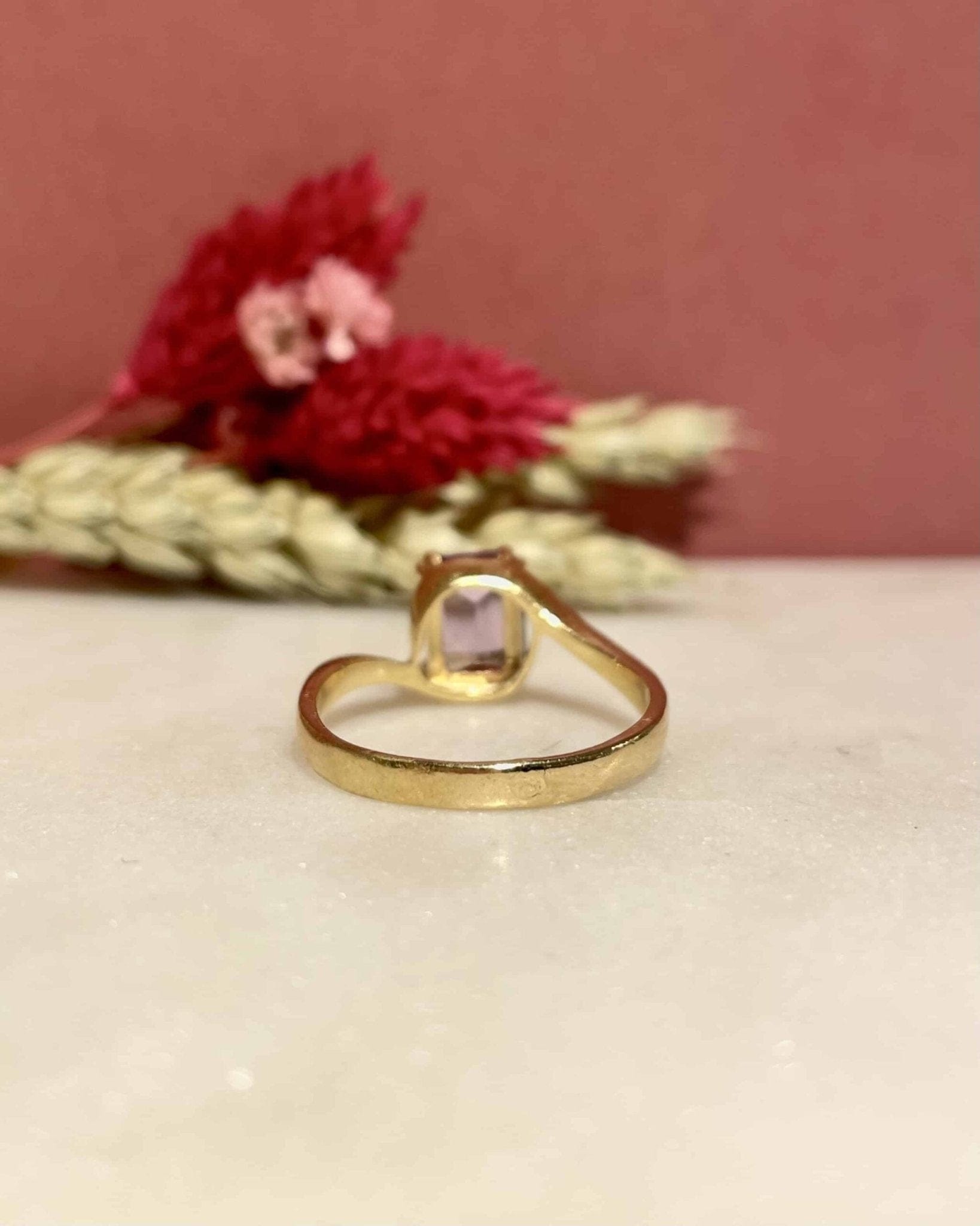 Bague Tourbillon Améthyste 1.50 carat "Martha" - Elliade Paris
