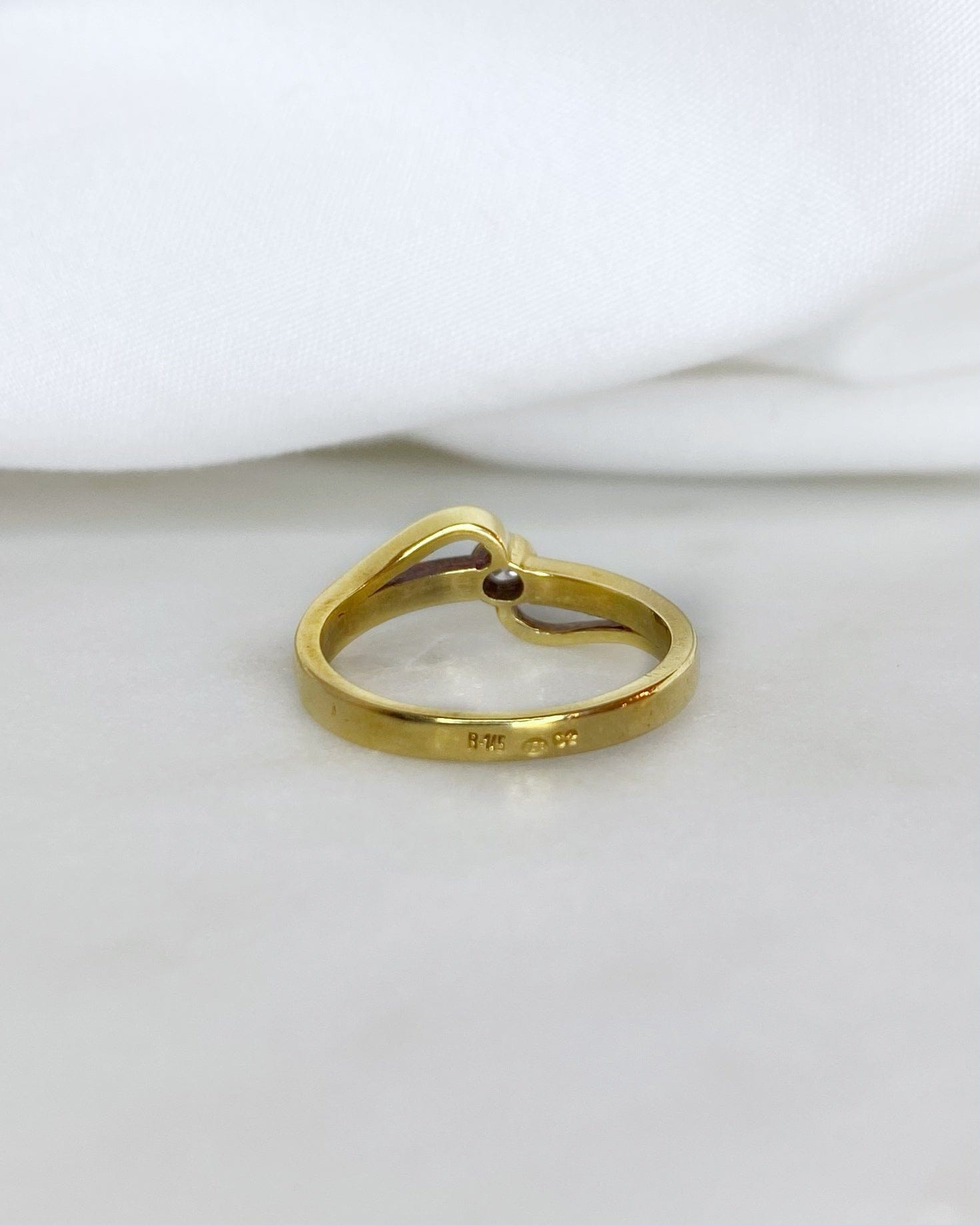 Bague Tourbillon Diamants "Emilia" - Elliade Paris