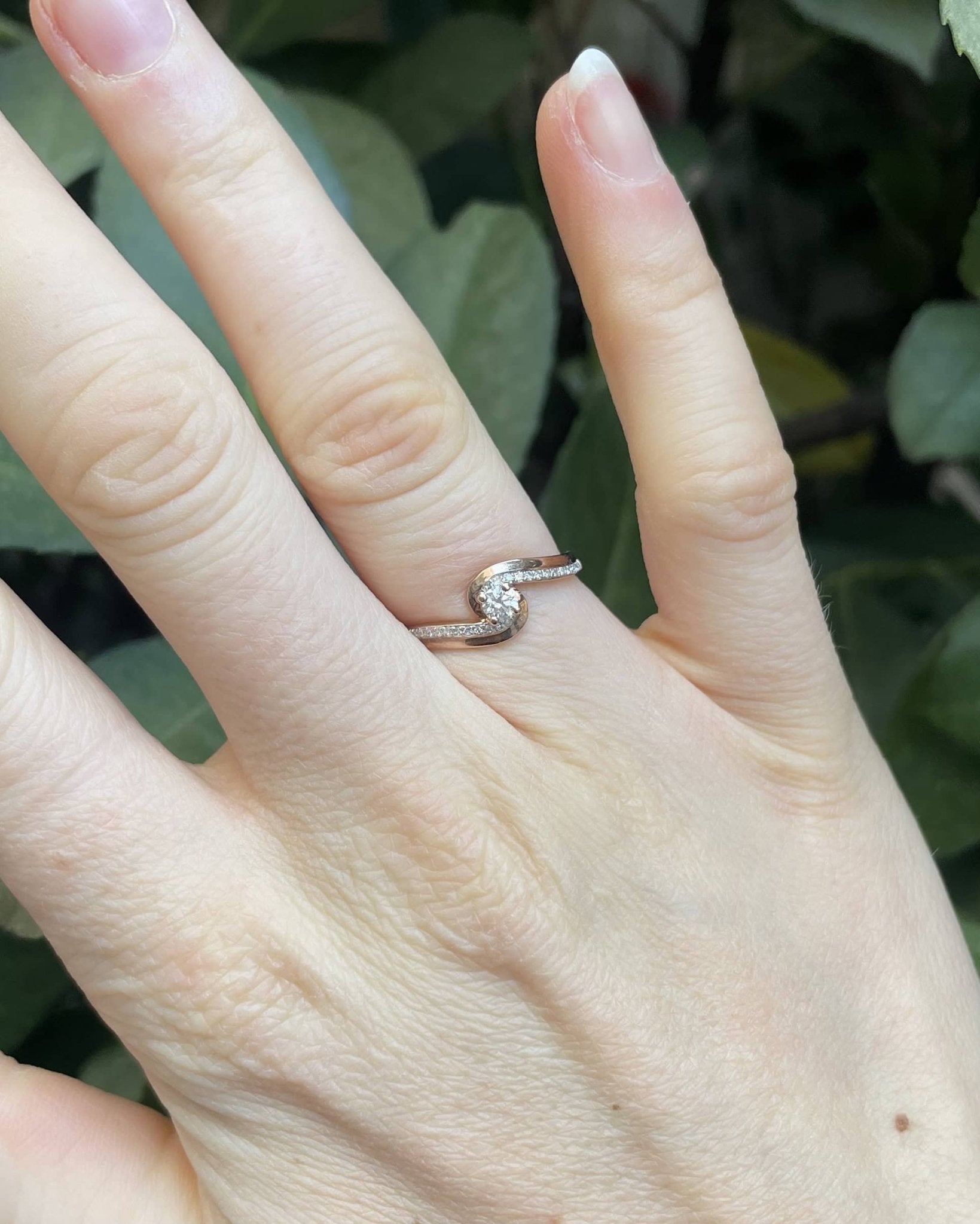 Bague Tourbillon Diamants "Zaryna" - Elliade Paris