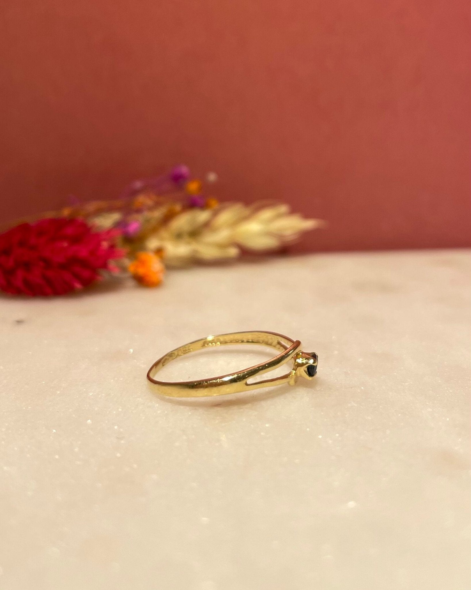 Bague Tourbillon Saphir "Élya" - Elliade Paris