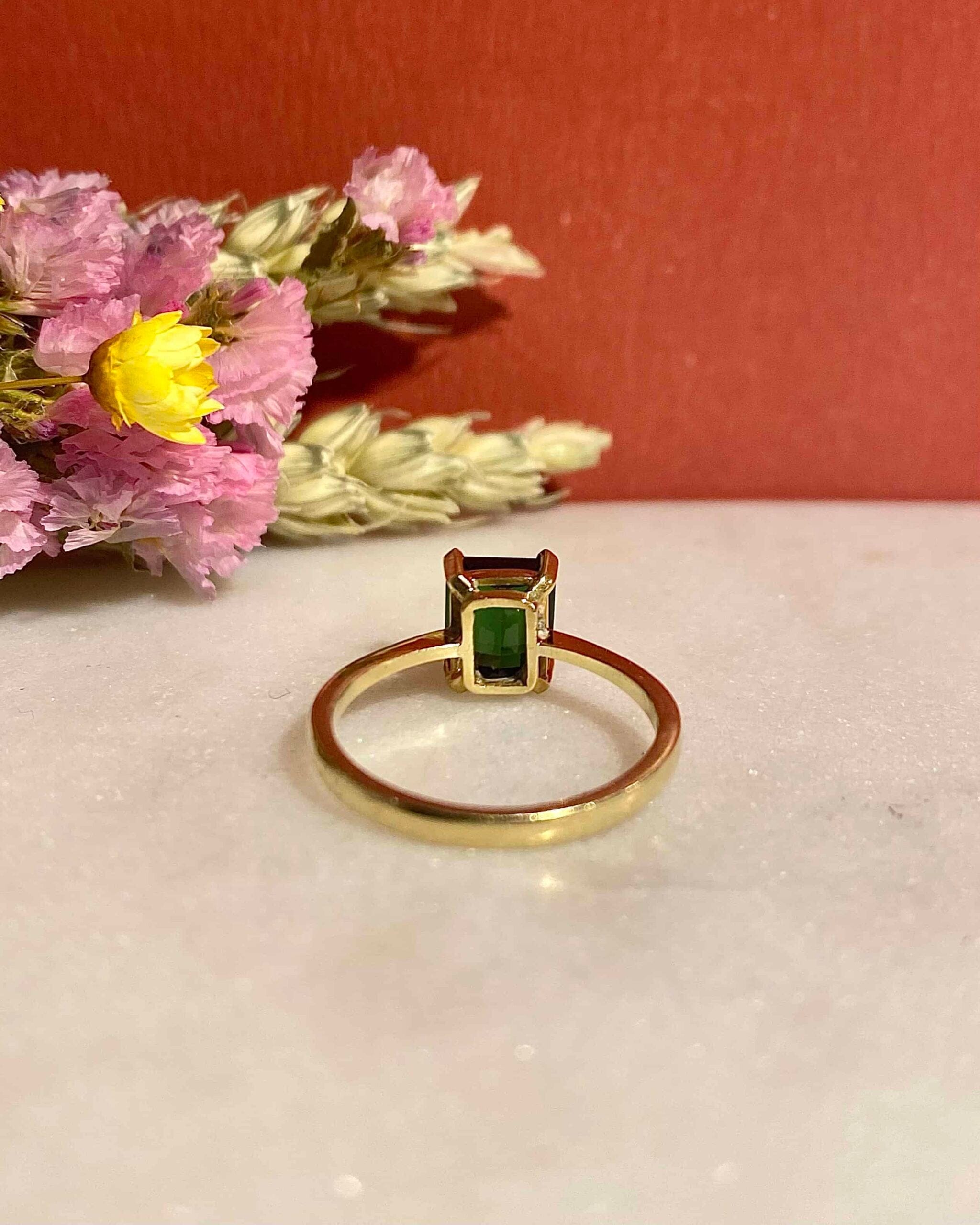 Bague Cocktail Tourmaline 1.70 carat "Tania" - Elliade Paris