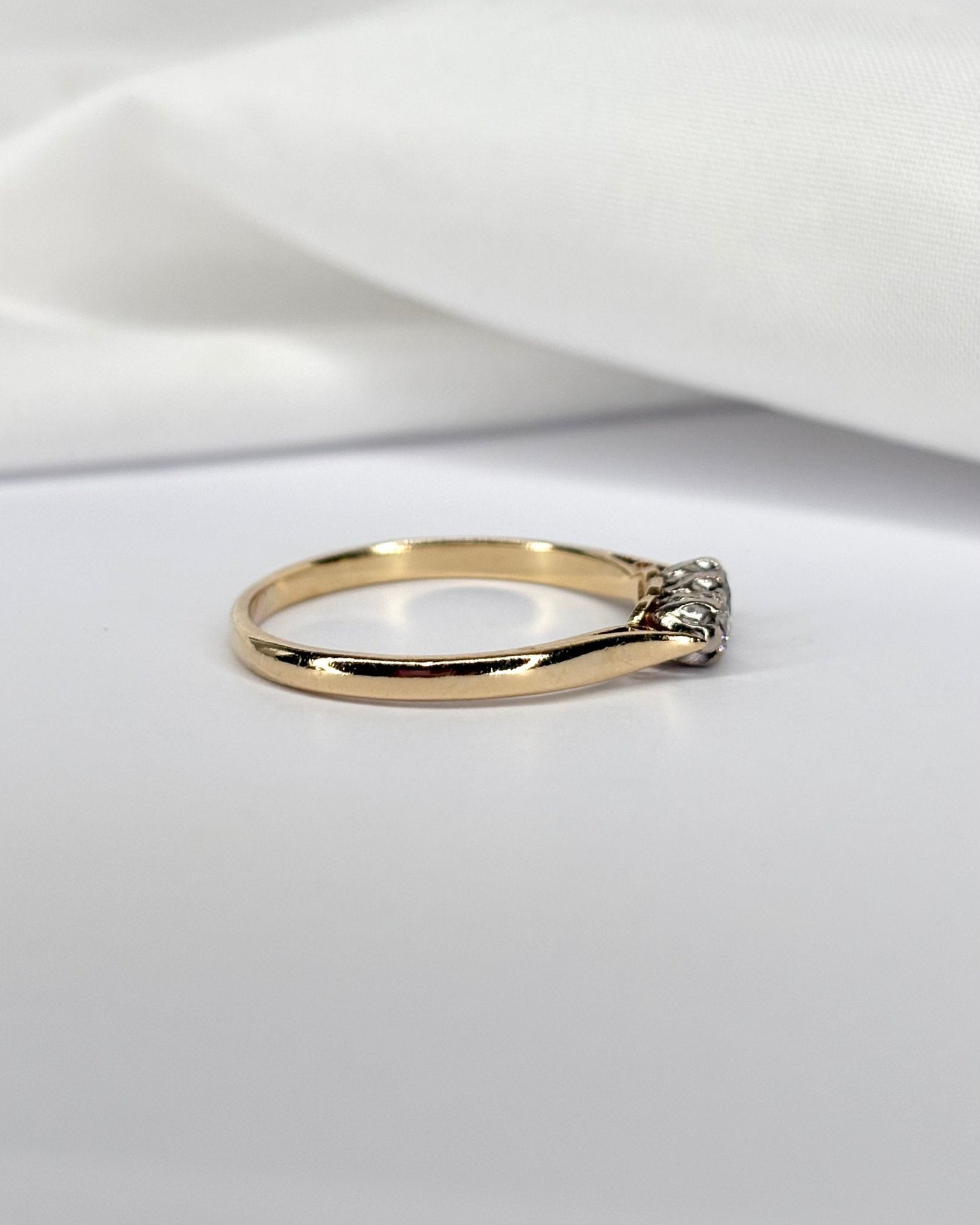 Bague Trilogie 3 Diamants "Enoha" - Elliade Paris