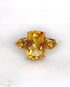 Bague Trilogie Citrine 4.10 Carats "Mia" - Elliade Paris