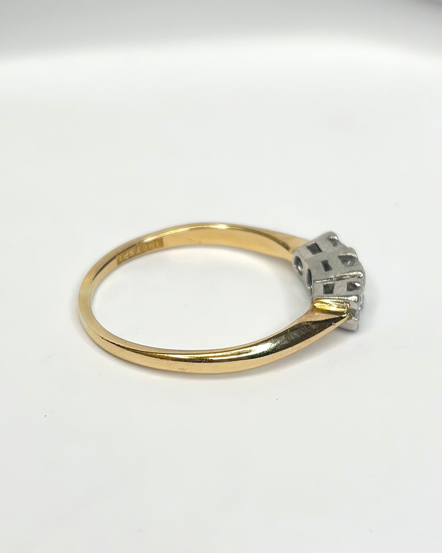 Bague Trilogie Diamants 0.34 carat "Amanda" - Elliade Paris