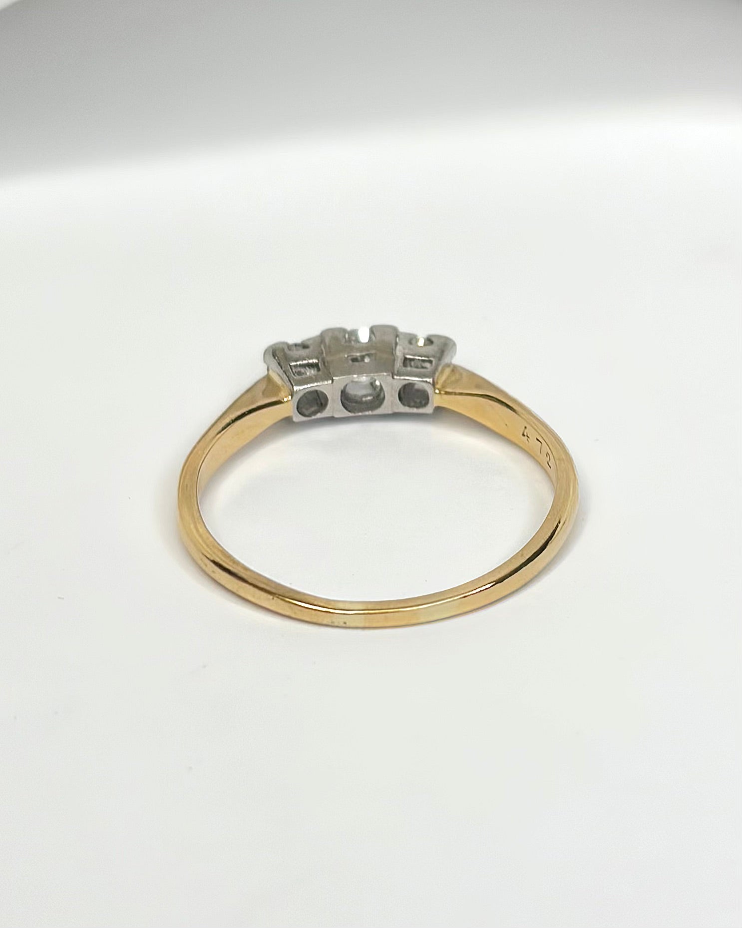 Bague Trilogie Diamants 0.34 carat "Amanda" - Elliade Paris