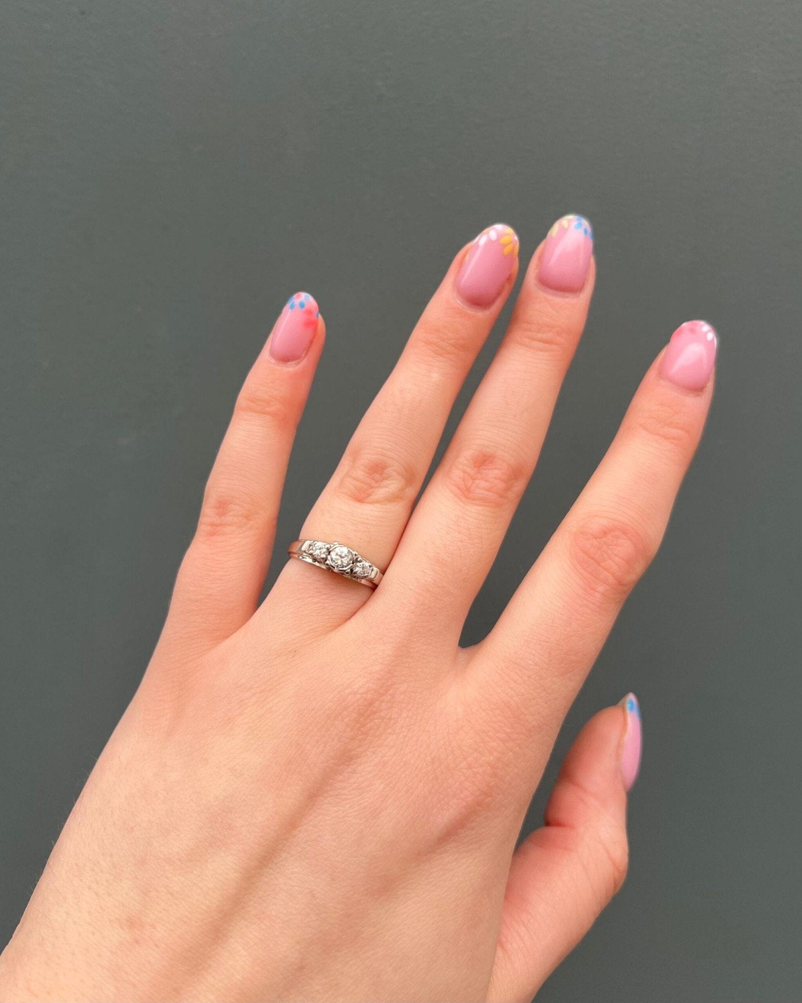 Bague Trilogie Diamants 0.41 carat "Cassidy" - Elliade Paris