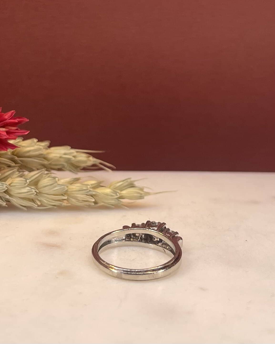 Bague Trilogie Diamants 0.41 carat "Cassidy" - Elliade Paris