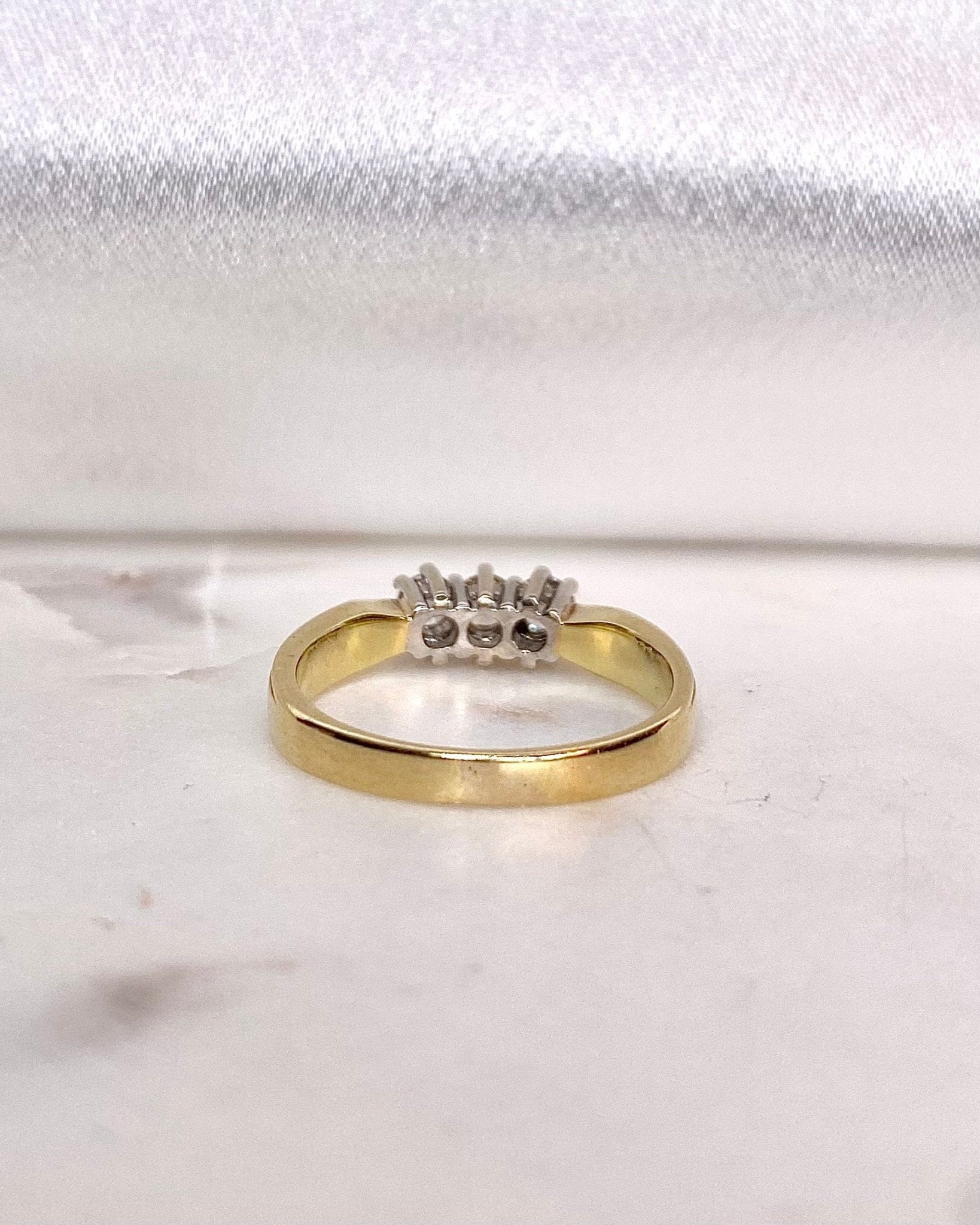 Bague Trilogie Diamants 0.45 carat “Liane” - Elliade Paris