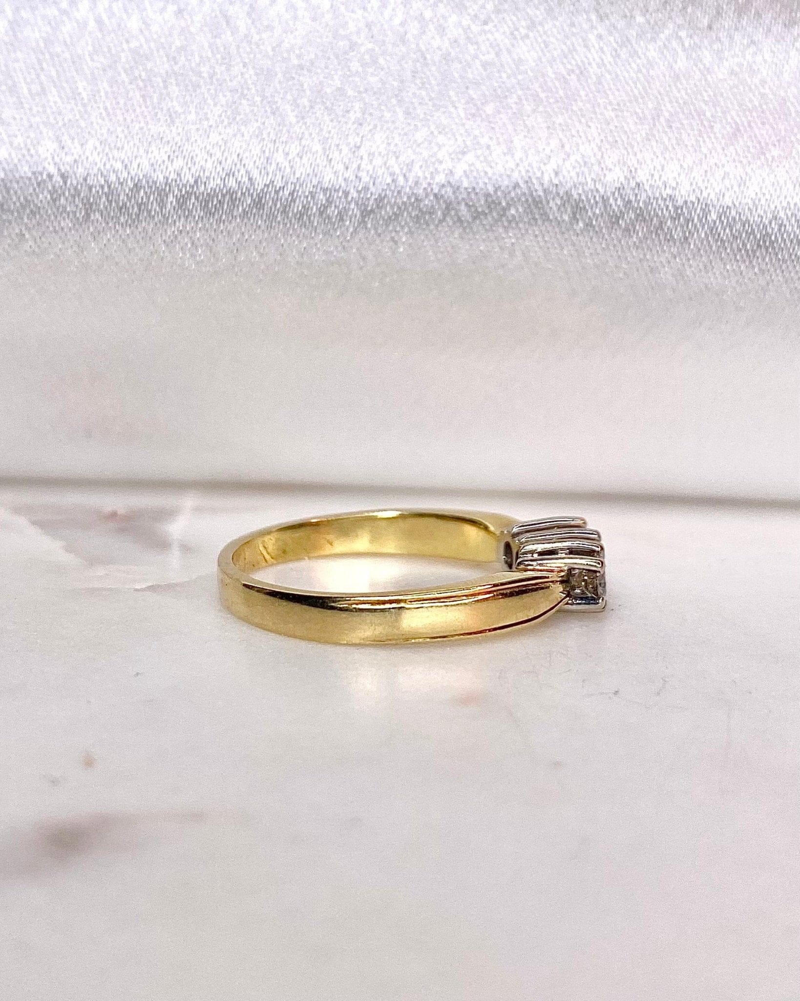 Bague Trilogie Diamants 0.45 carat “Liane” - Elliade Paris