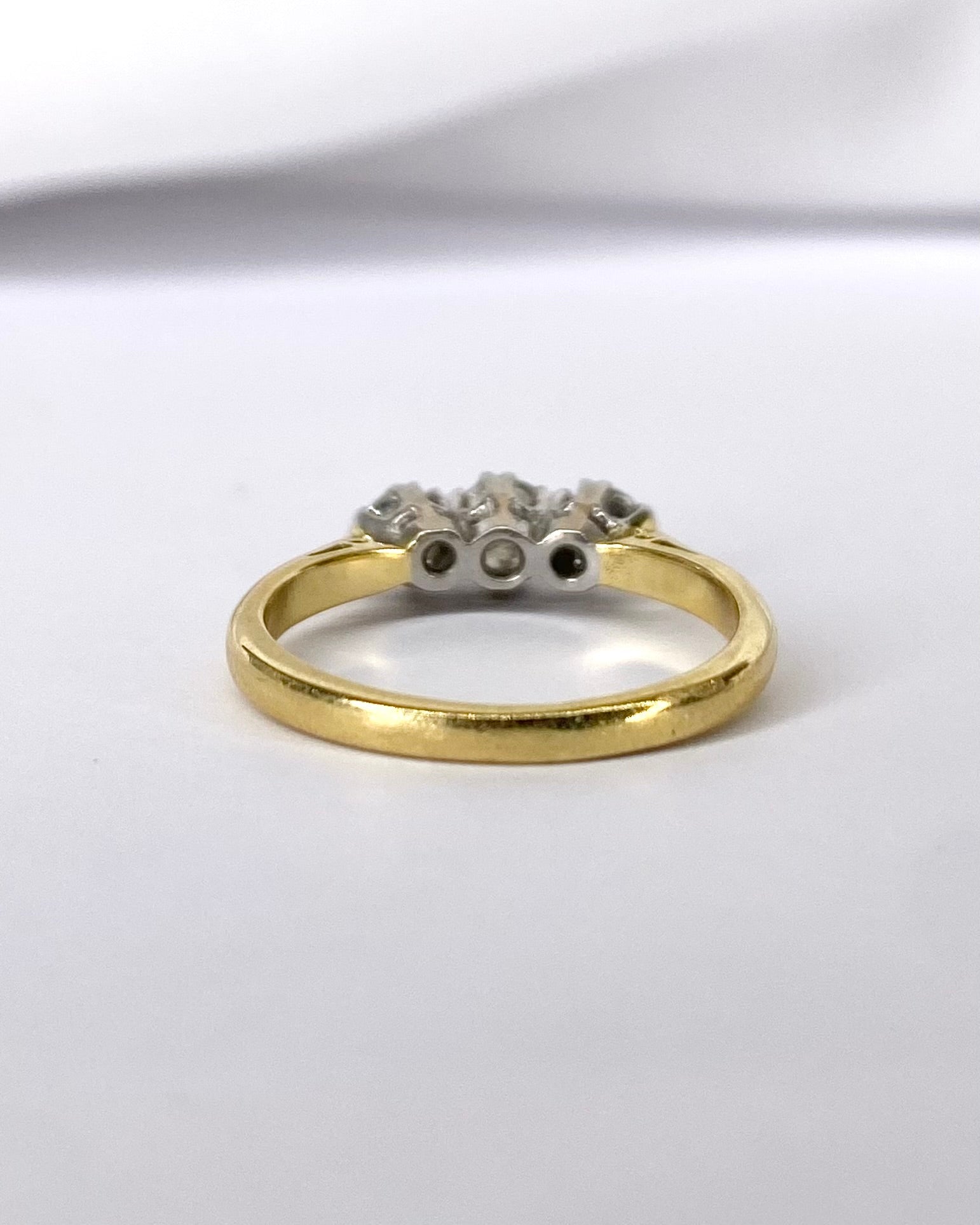 Bague Trilogie Diamants 0.45 carat "Zoé" - Elliade Paris