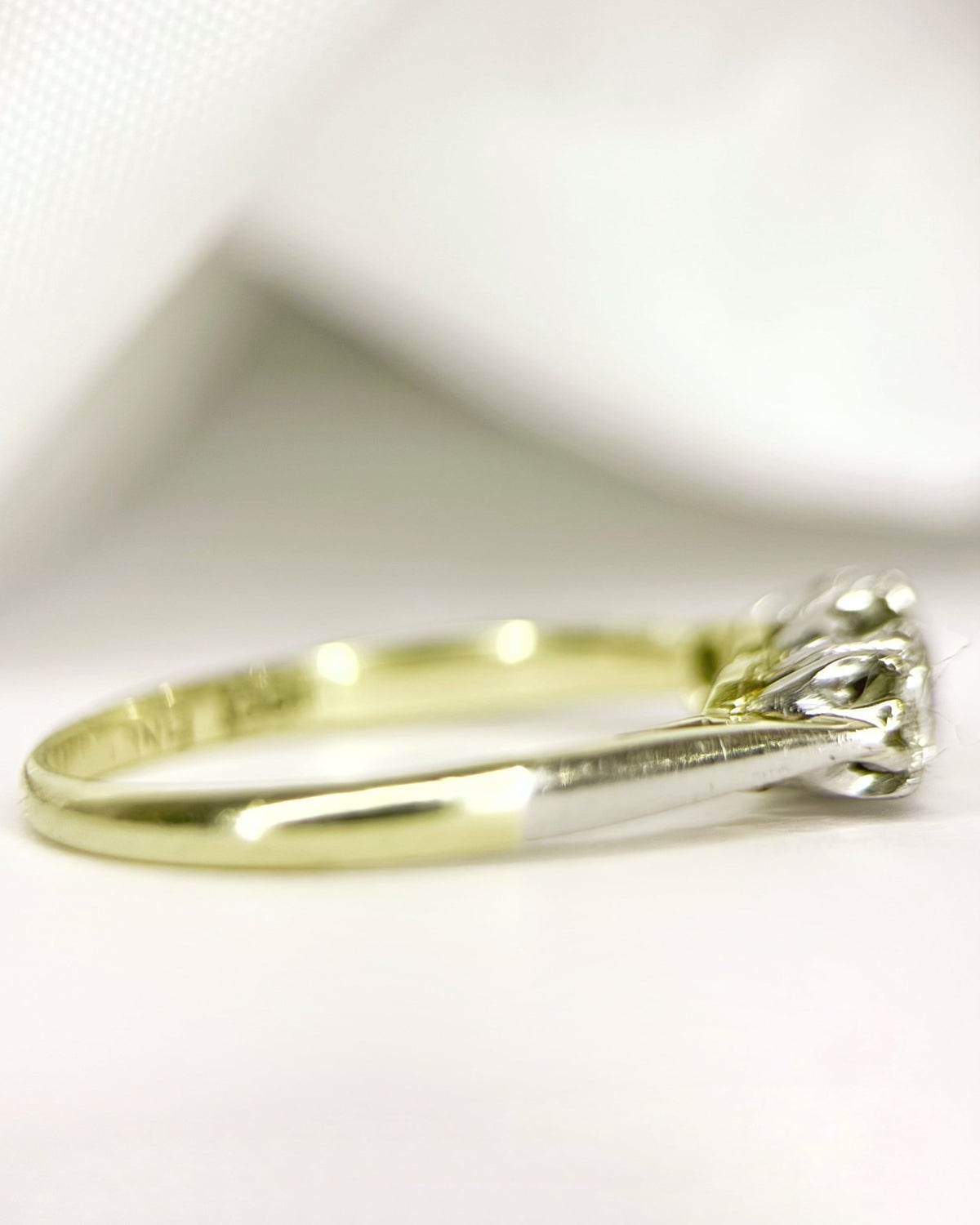 Bague Trilogie Diamants 0.47 carat "Casciopée" - Elliade Paris