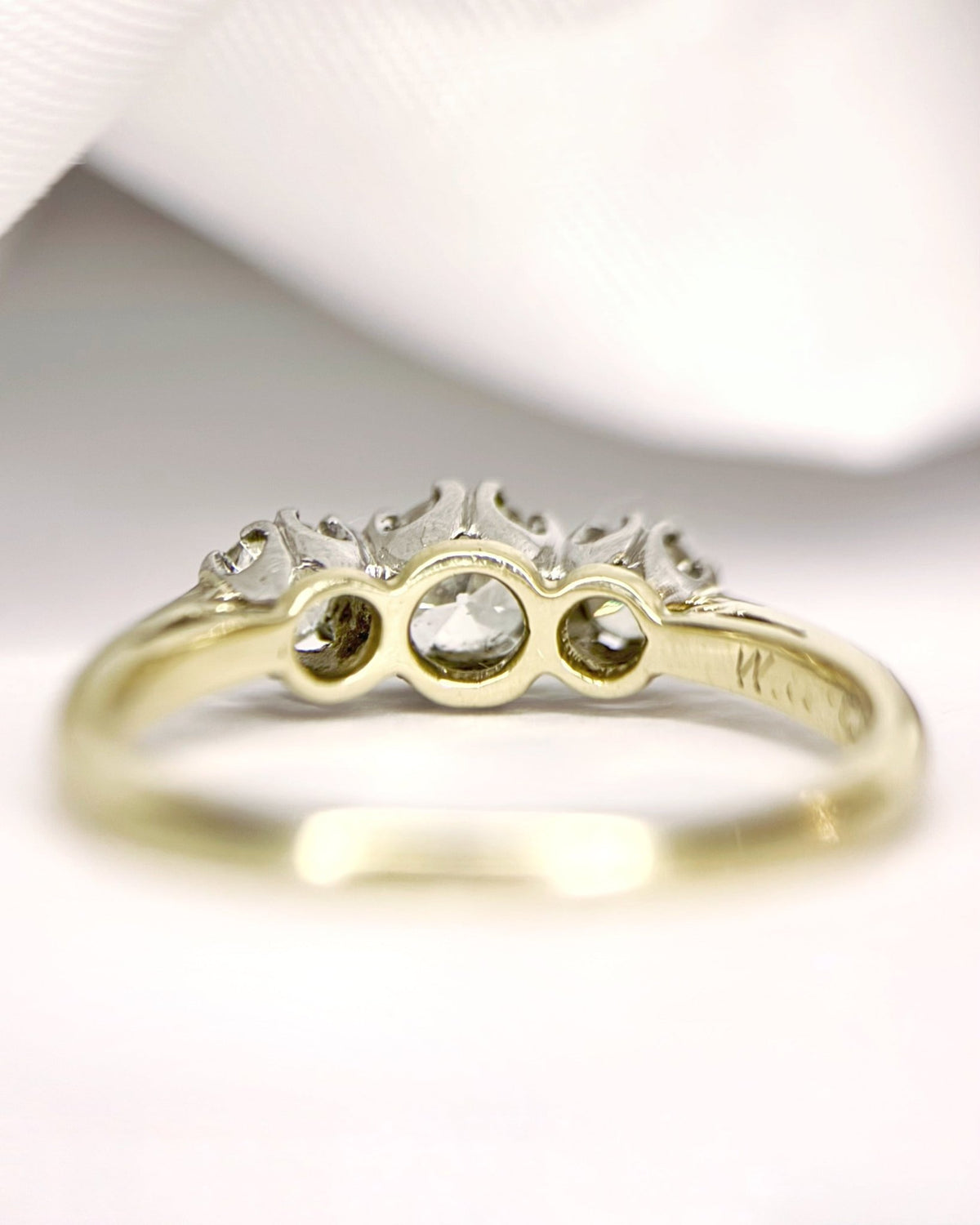 Bague Trilogie Diamants 0.47 carat "Casciopée" - Elliade Paris