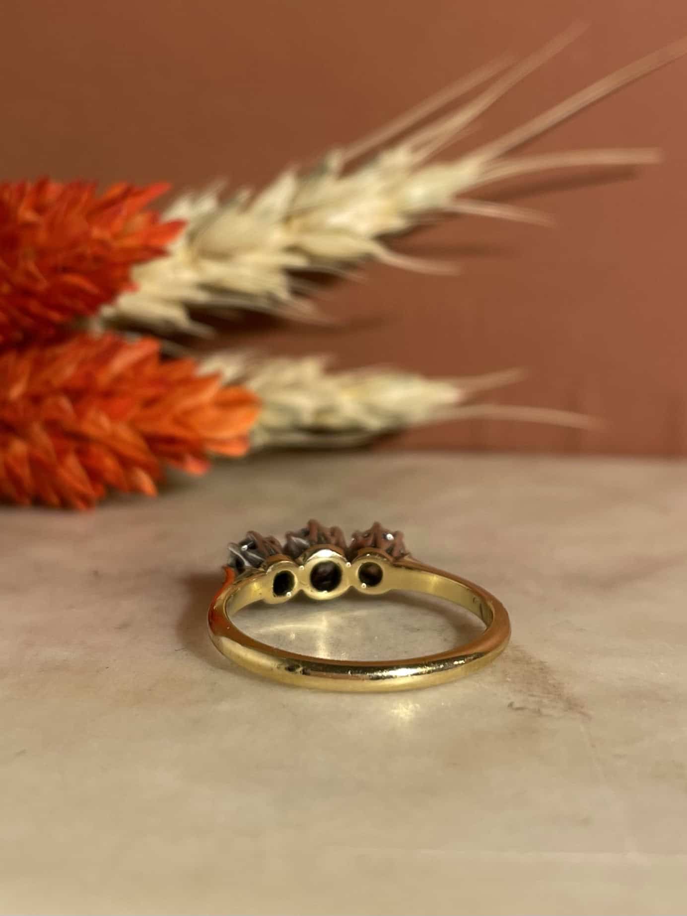 Bague Trilogie Diamants 0.50 carat "Gabby" - Elliade Paris