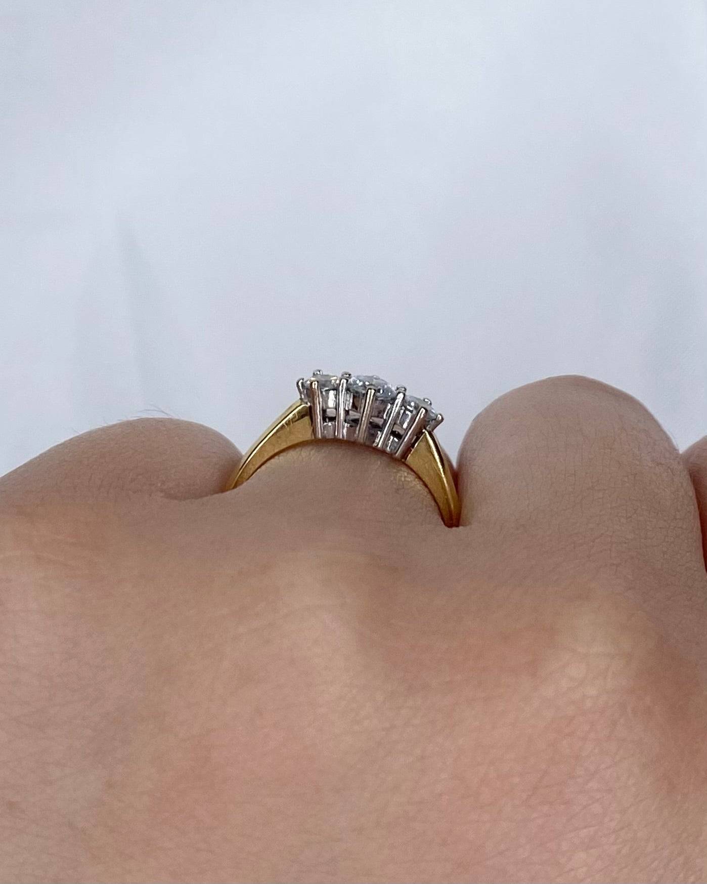 Bague Trilogie Diamants 0.50 carat "Lia" - Elliade Paris