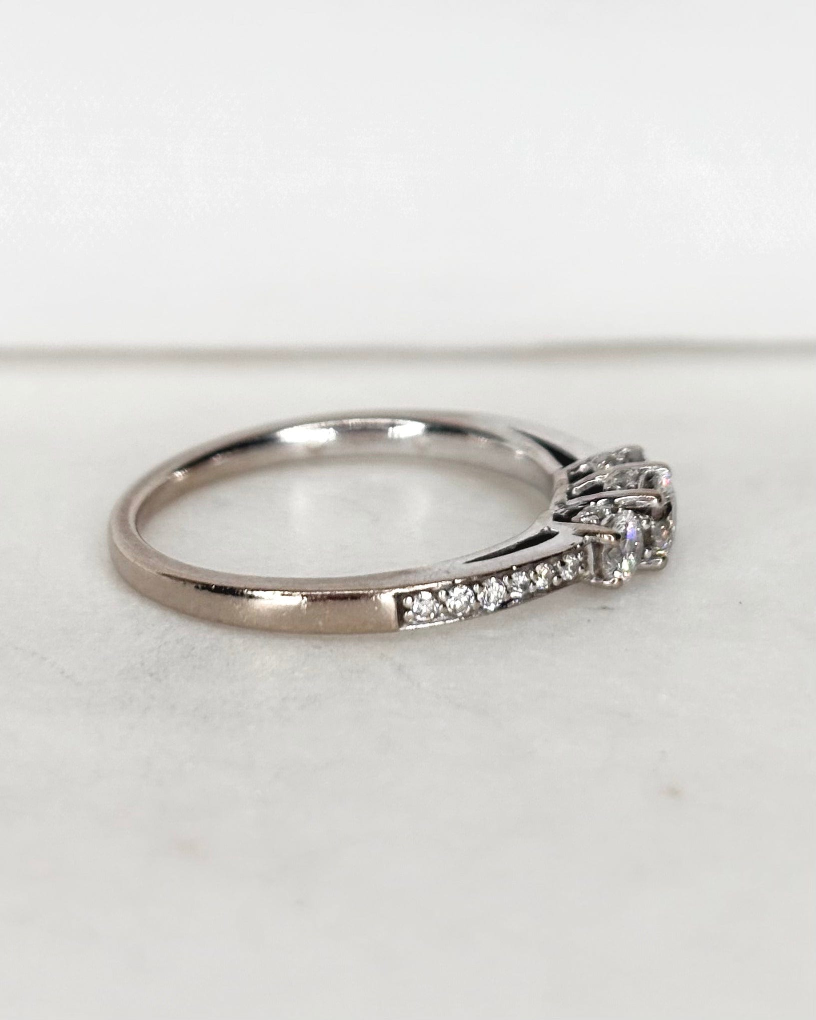 Bague Trilogie Diamants "Inaya" - Elliade Paris