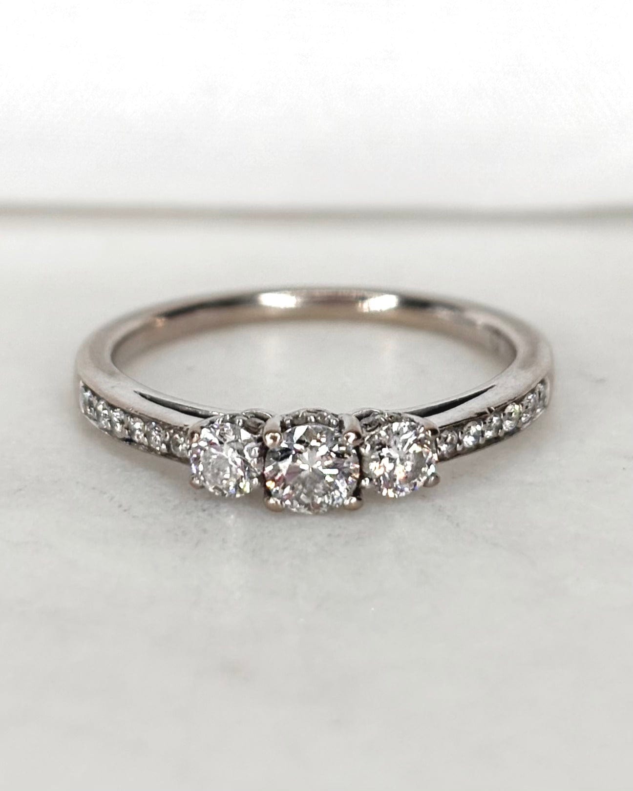 Bague Trilogie Diamants "Inaya" - Elliade Paris