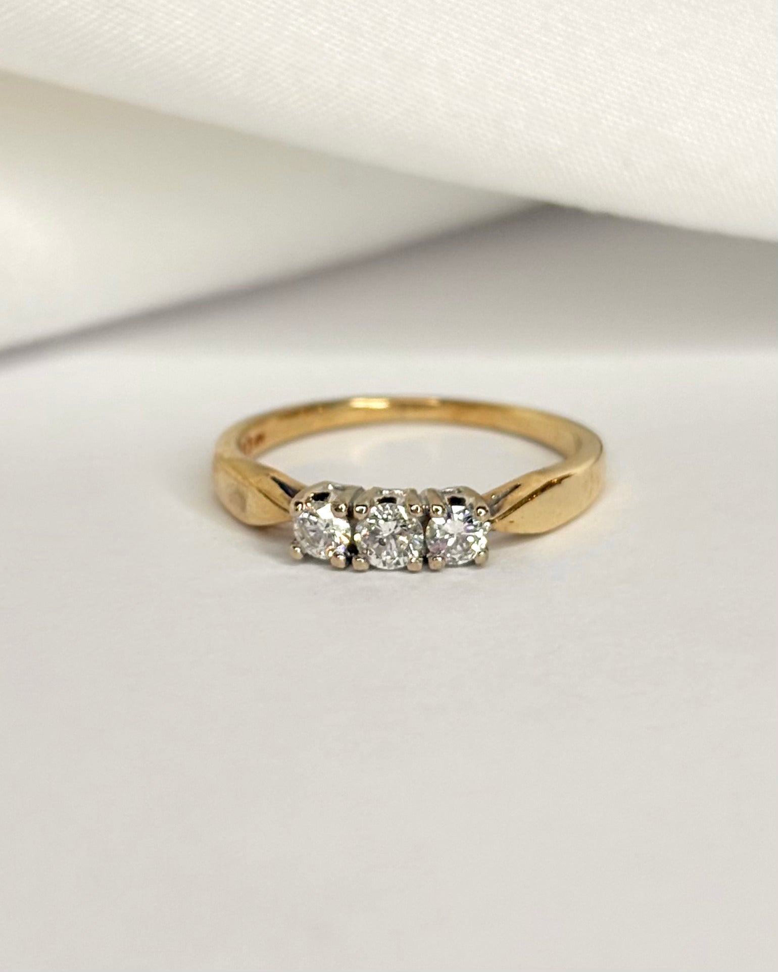 Bague Trilogie Diamants "Madeleine" - Elliade Paris