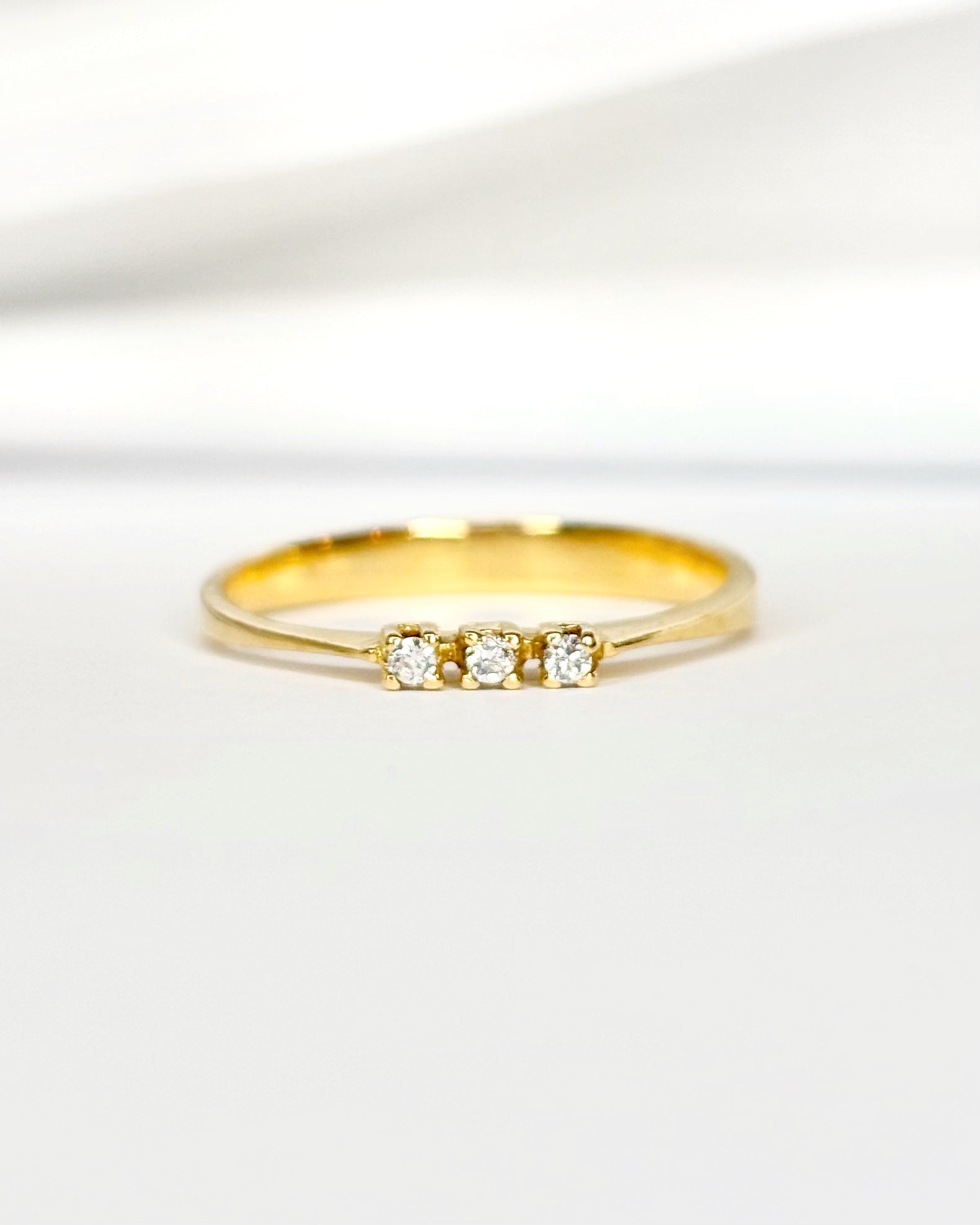 Bague Trilogie Diamants "Soline" - Elliade Paris