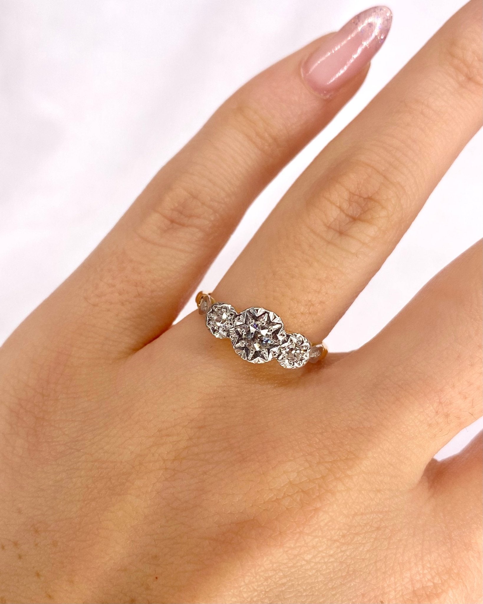 Bague Trilogie Diamants "Teresa" - Elliade Paris