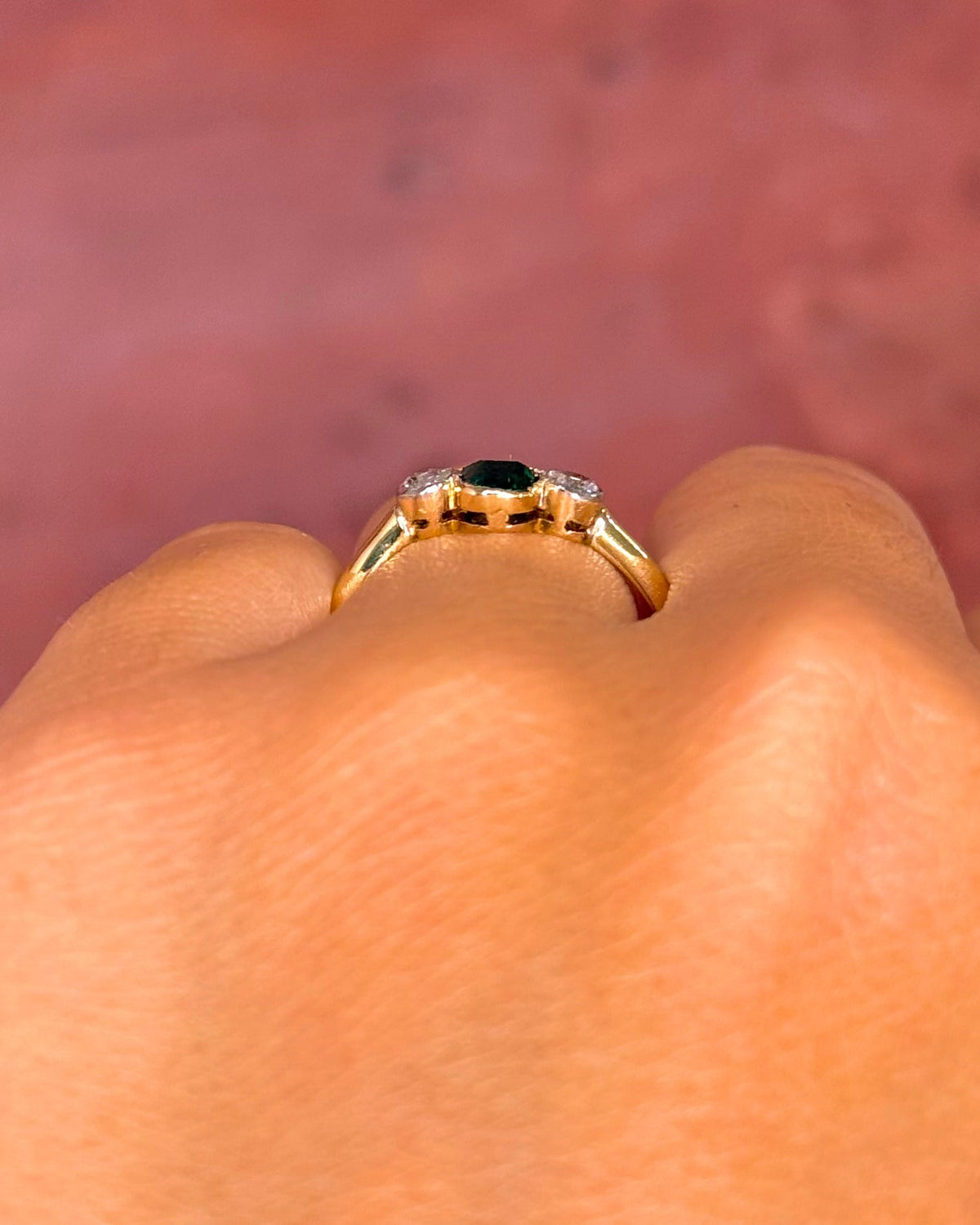 Bague Trilogie Émeraude & Diamants "Esmeralda" - Elliade Paris