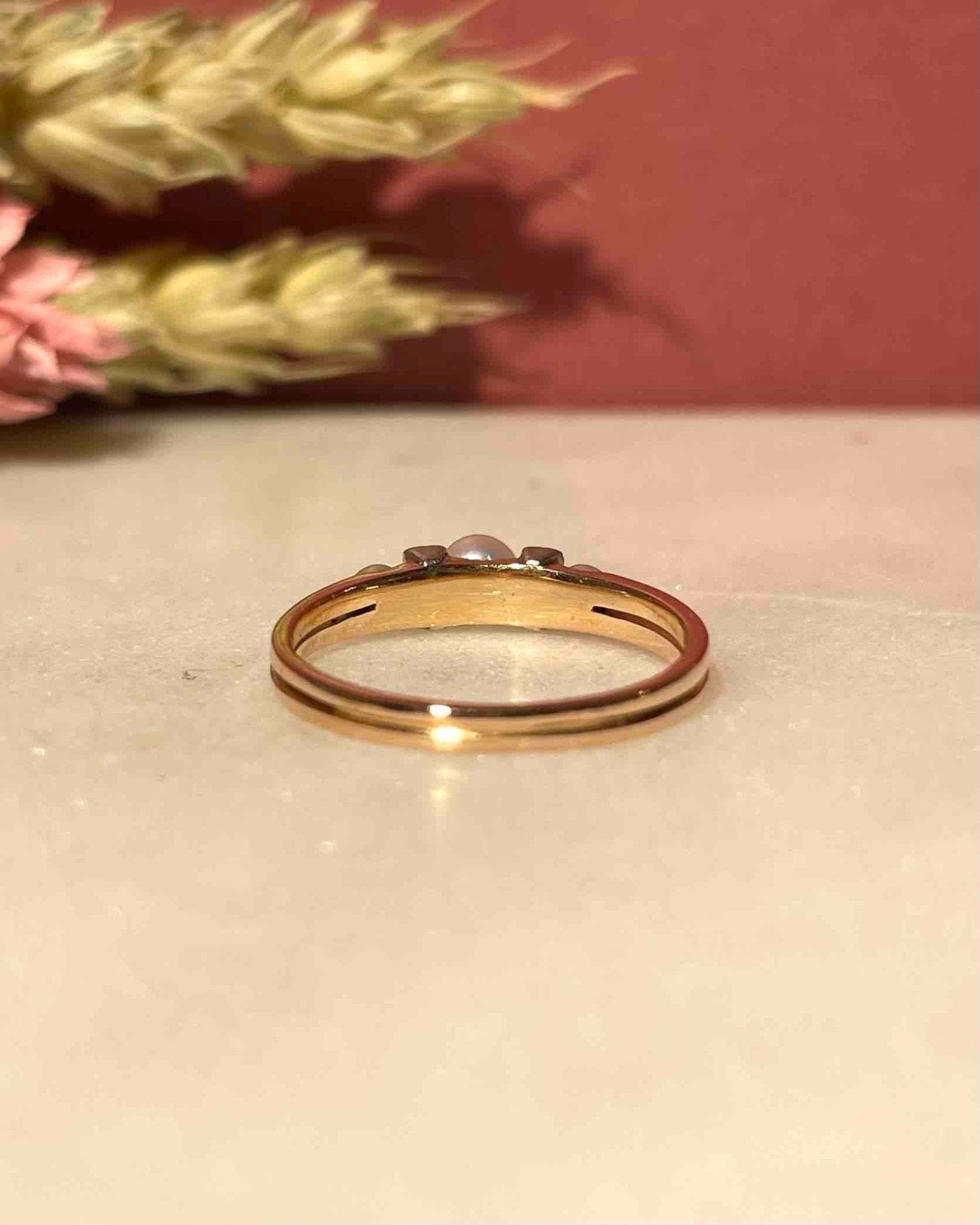 Bague Trilogie Perles & Diamants "Paloma" - Elliade Paris
