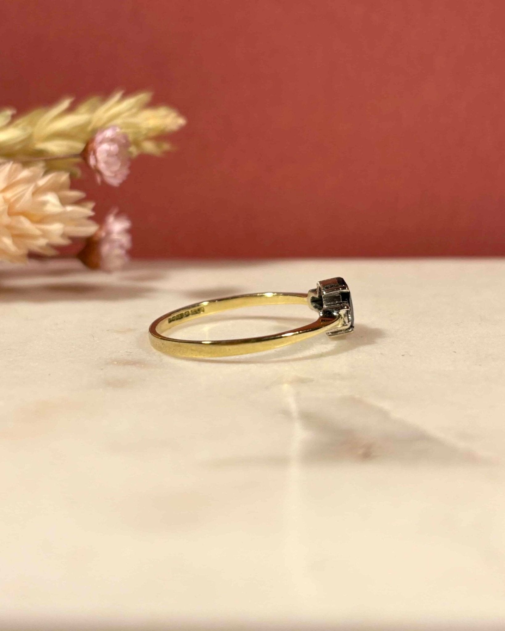 Bague Trilogie Saphir & Diamants "Zayna" - Elliade Paris