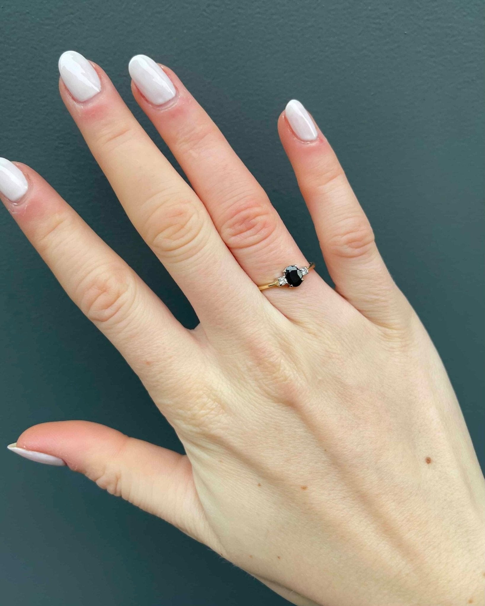 Bague Trilogie Saphir & Diamants "Zayna" - Elliade Paris