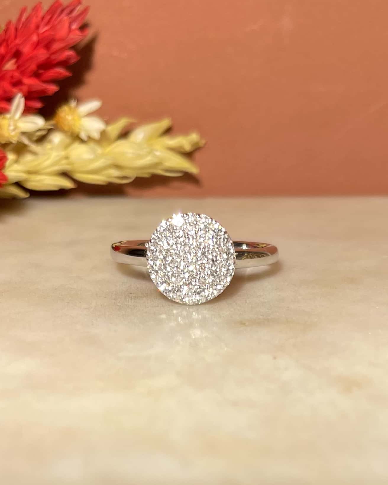 Bague Vintage 37 Diamants "Arabella" - Elliade Paris