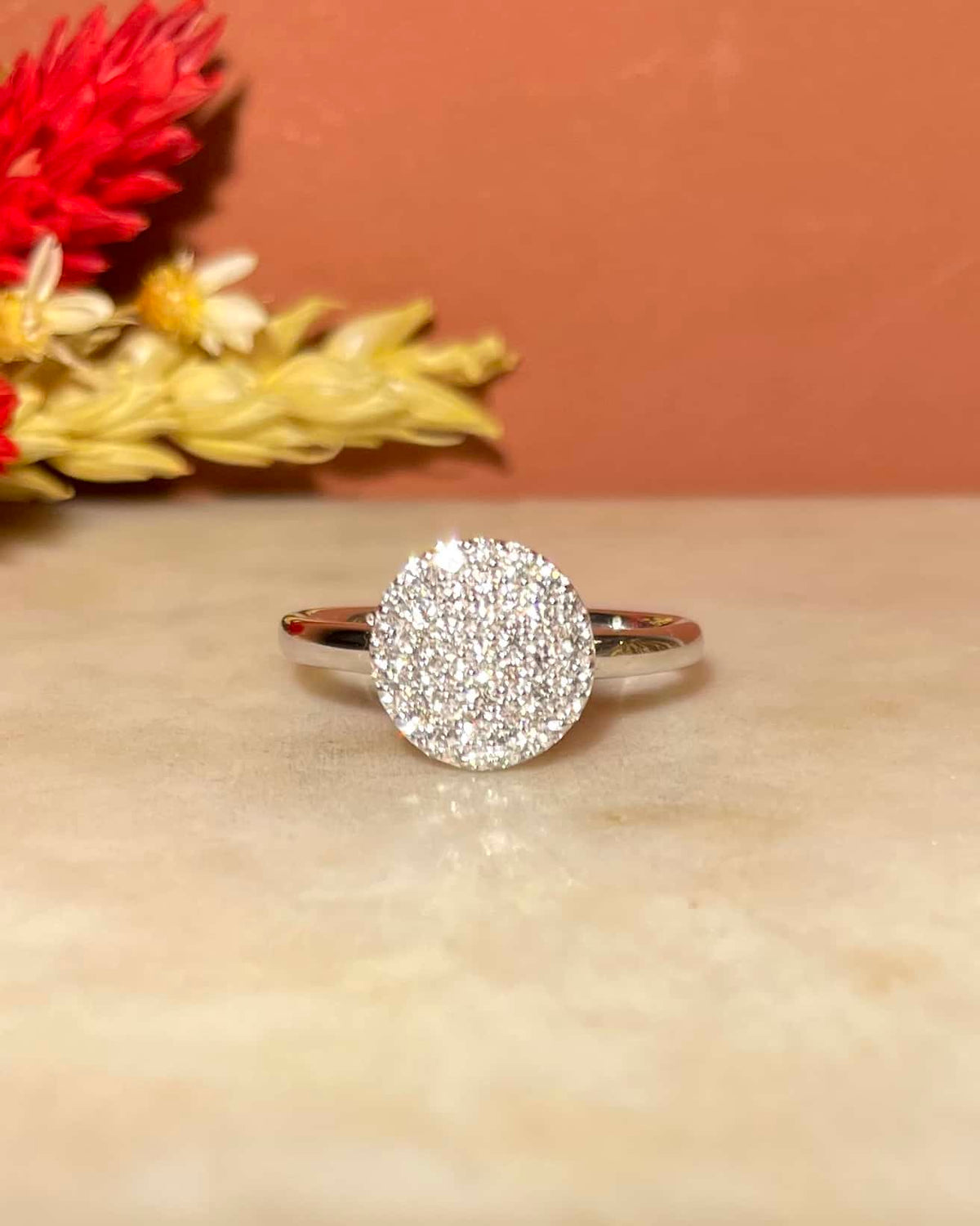 Bague Vintage 37 Diamants "Arabella" - Elliade Paris