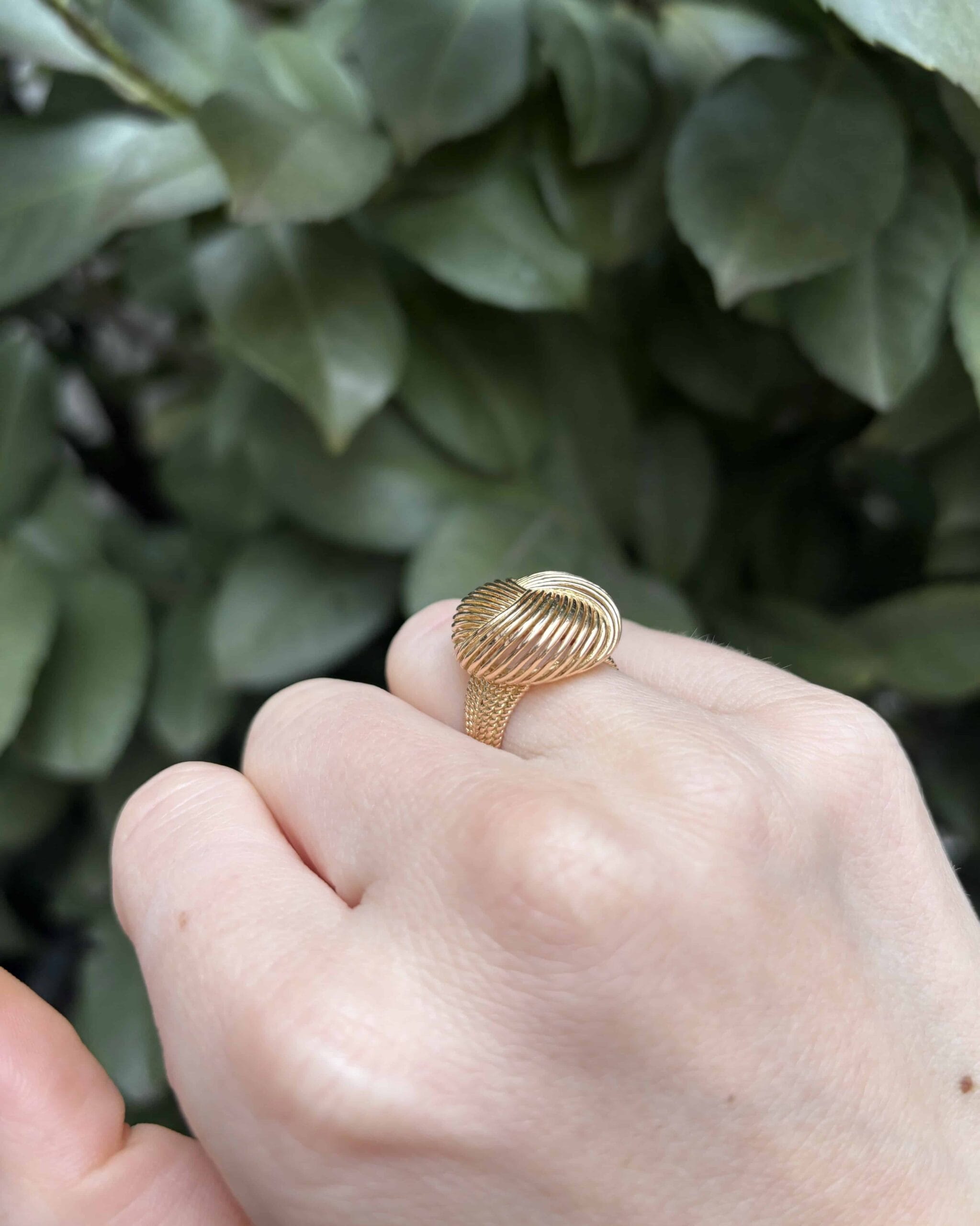 Bague Vintage Or 18 Carats 7.05 g "Arlington" - Elliade Paris