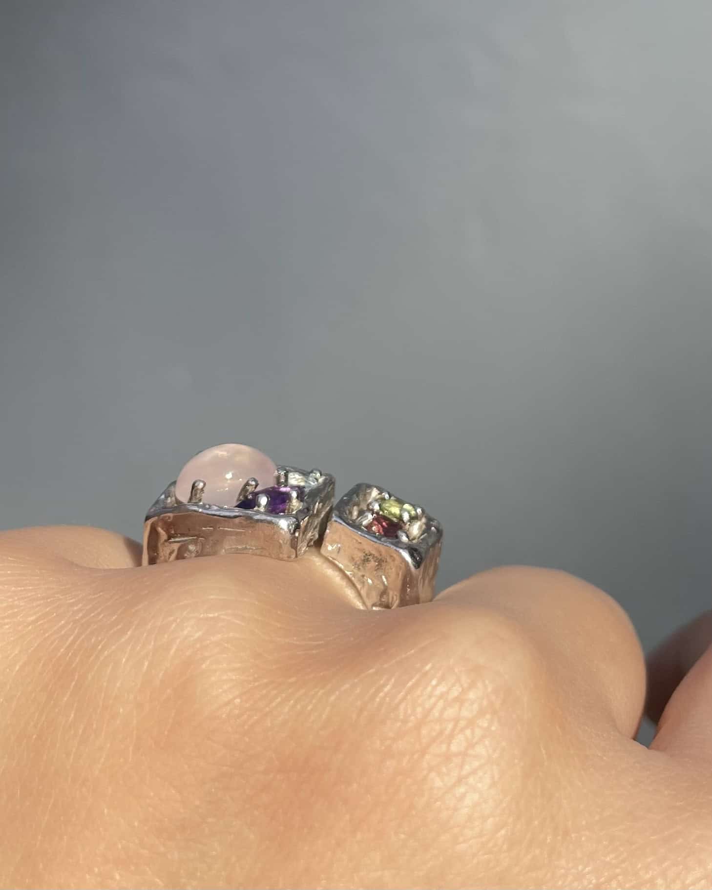 Bague Vintage Christian Lacroix Tutti Frutti - Elliade Paris