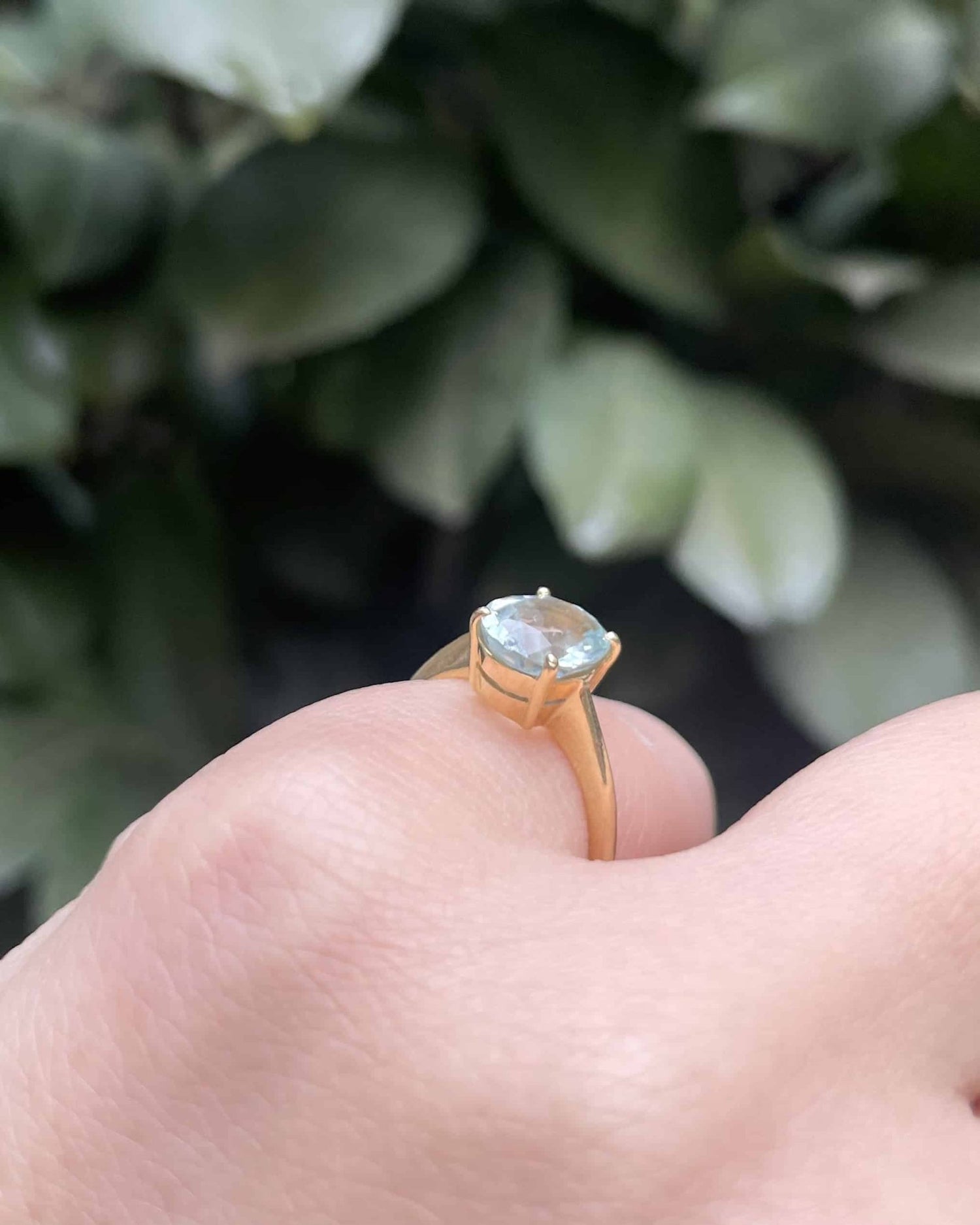 Bague Vintage Cocktail Topaze 1.70 carat "Maria" - Elliade Paris