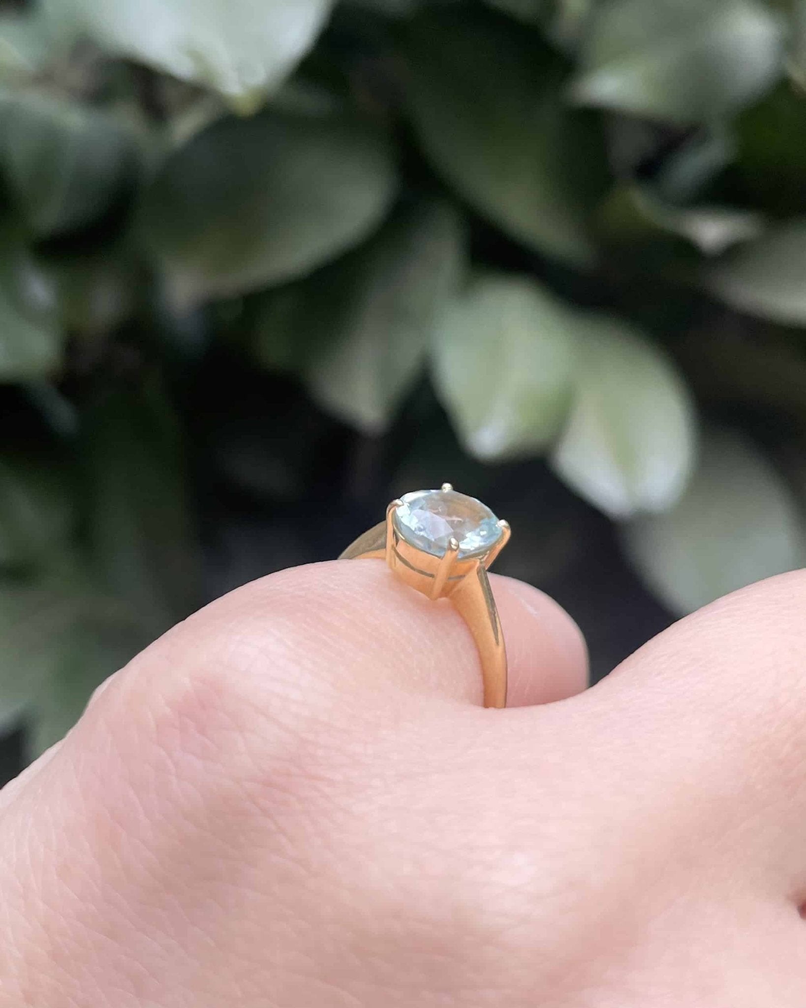 Bague Vintage Cocktail Topaze 1.70 carat "Maria" - Elliade Paris
