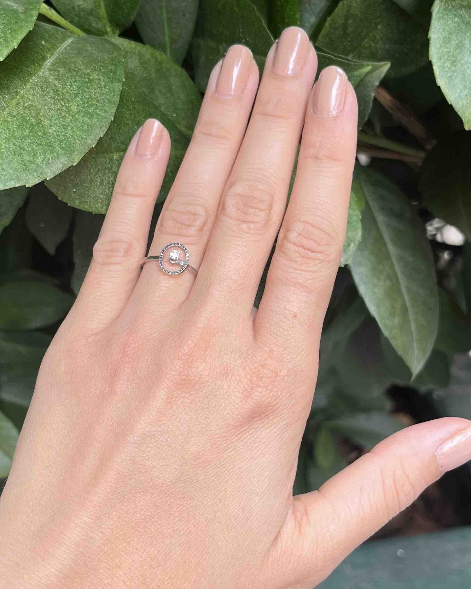 Bague vintage diamant "Marisol" - Elliade Paris