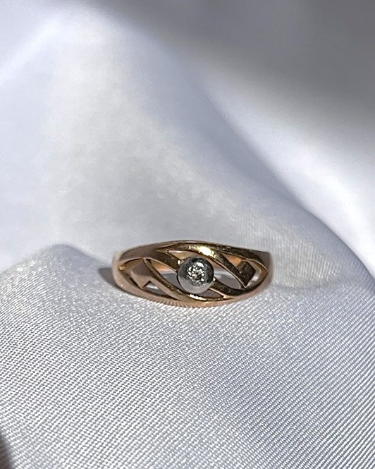 Bague vintage diamant "Tayla" - Elliade Paris