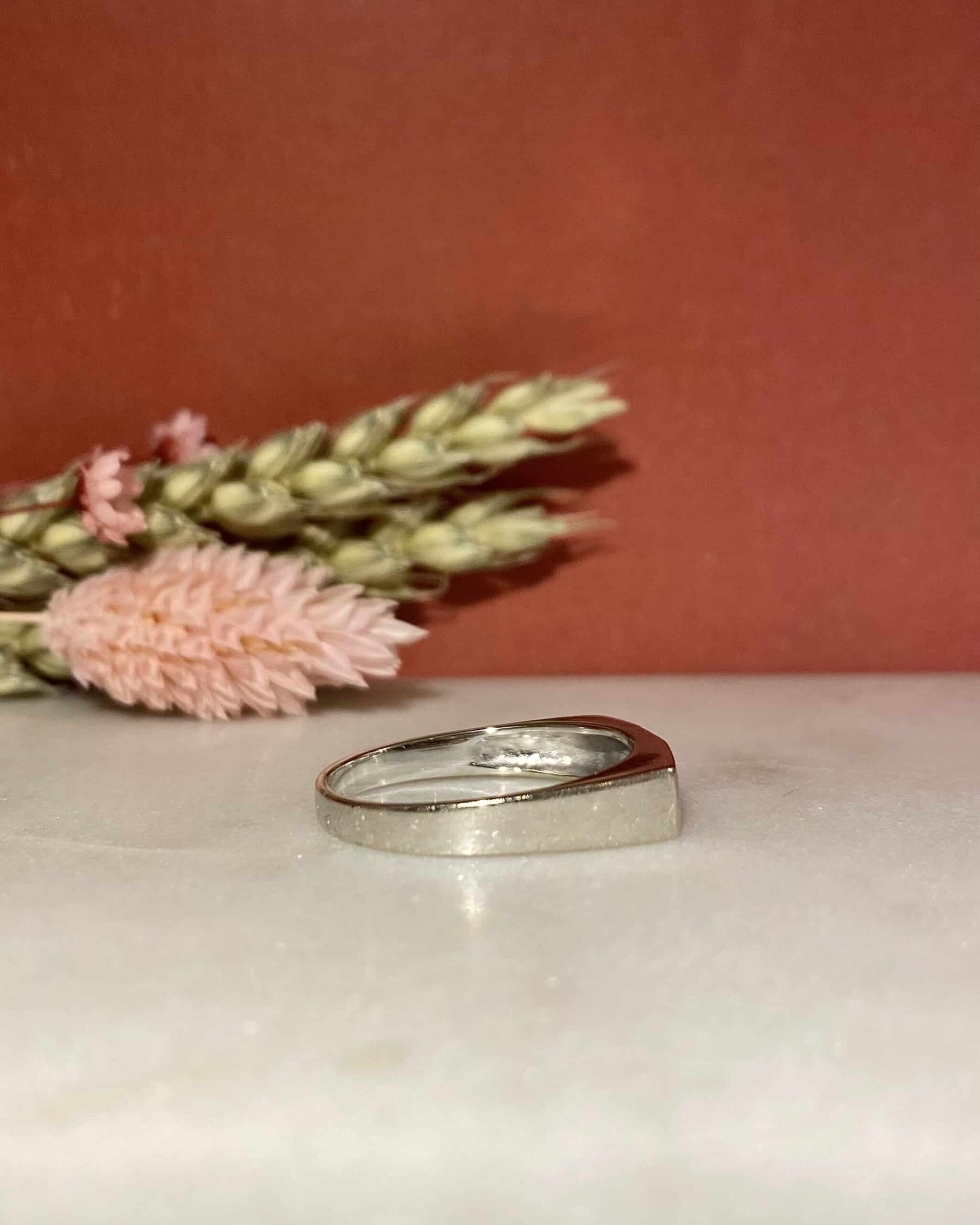 Chevalière Or 18 carats & Diamants "Genèse" - Elliade Paris