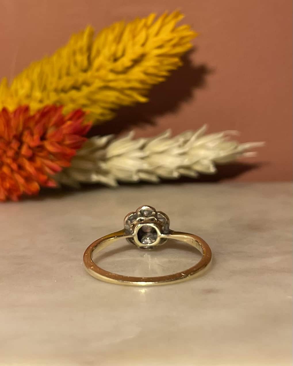 Art Deco 7 Diamond Ring "Tilda"