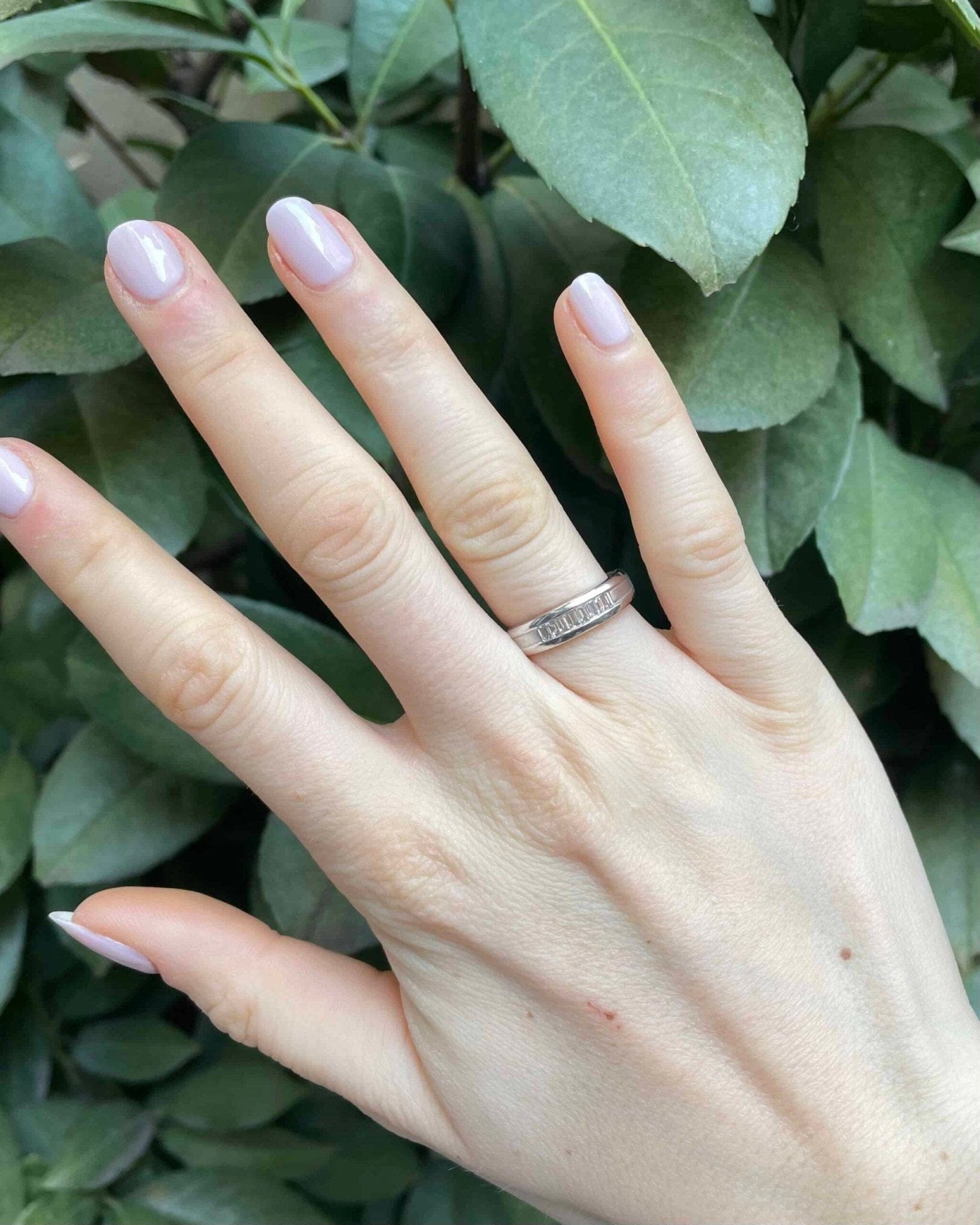 Bague Vintage Jonc 8 Diamants Baguettes "Melinda" - Elliade Paris