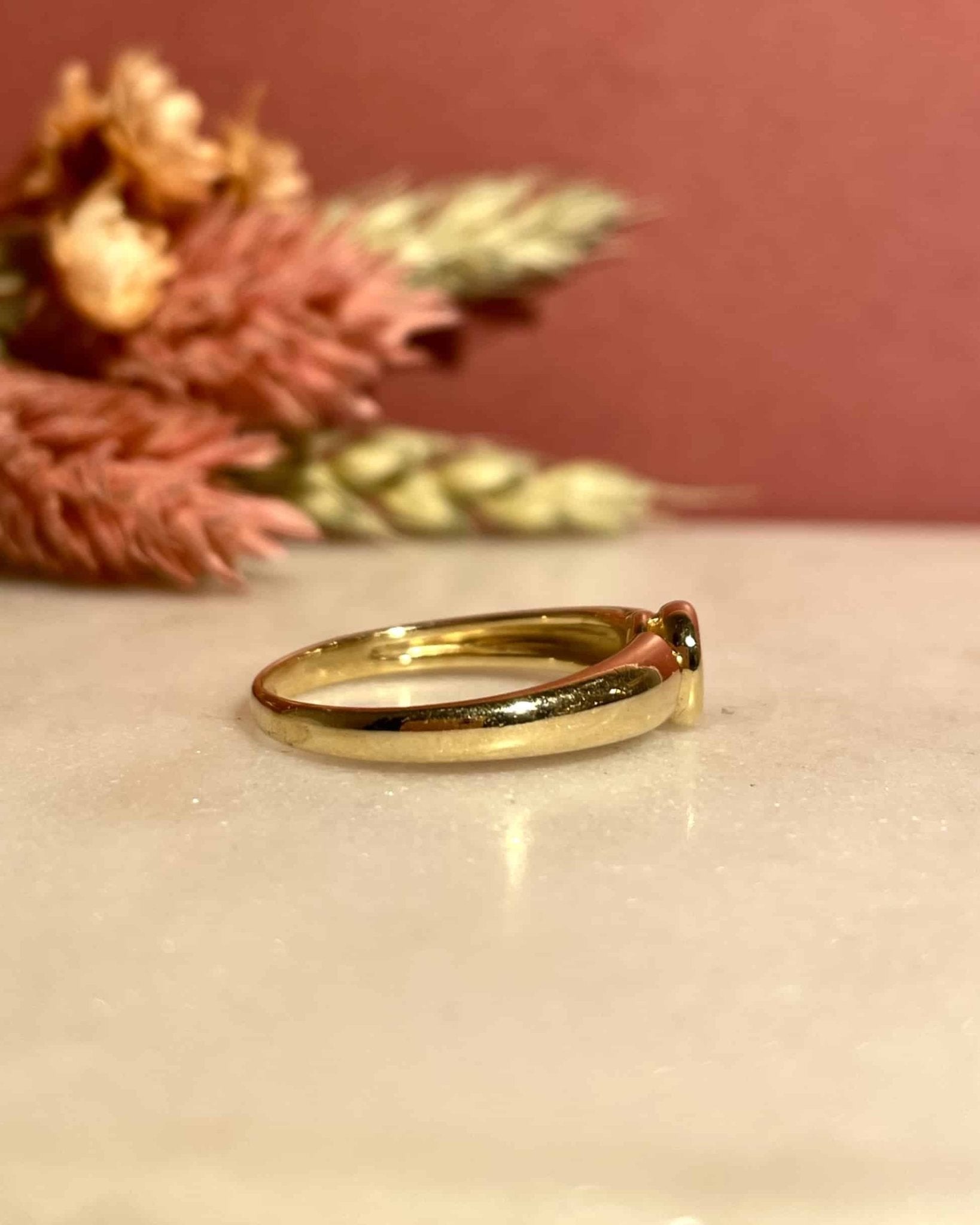 Bague Vintage Jonc Saphir "Clémence" - Elliade Paris