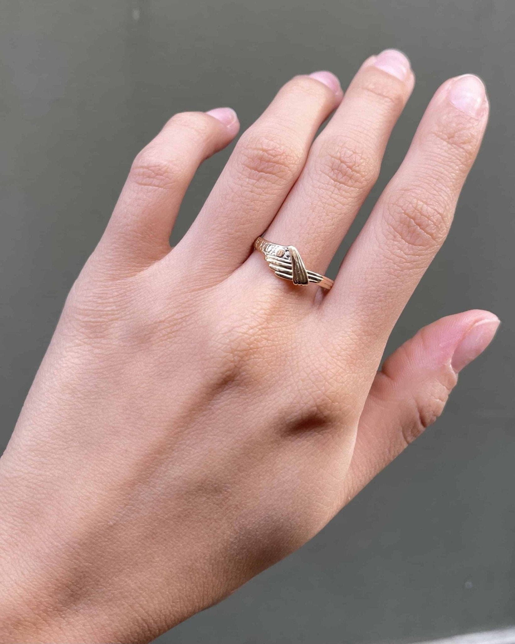 Bague Vintage Or Jaune 18 Carats "Leyla" - Elliade Paris