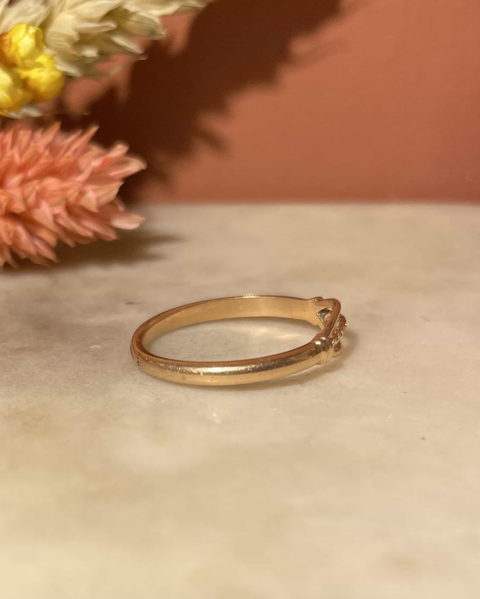 Bague Vintage ajourée "Sana"