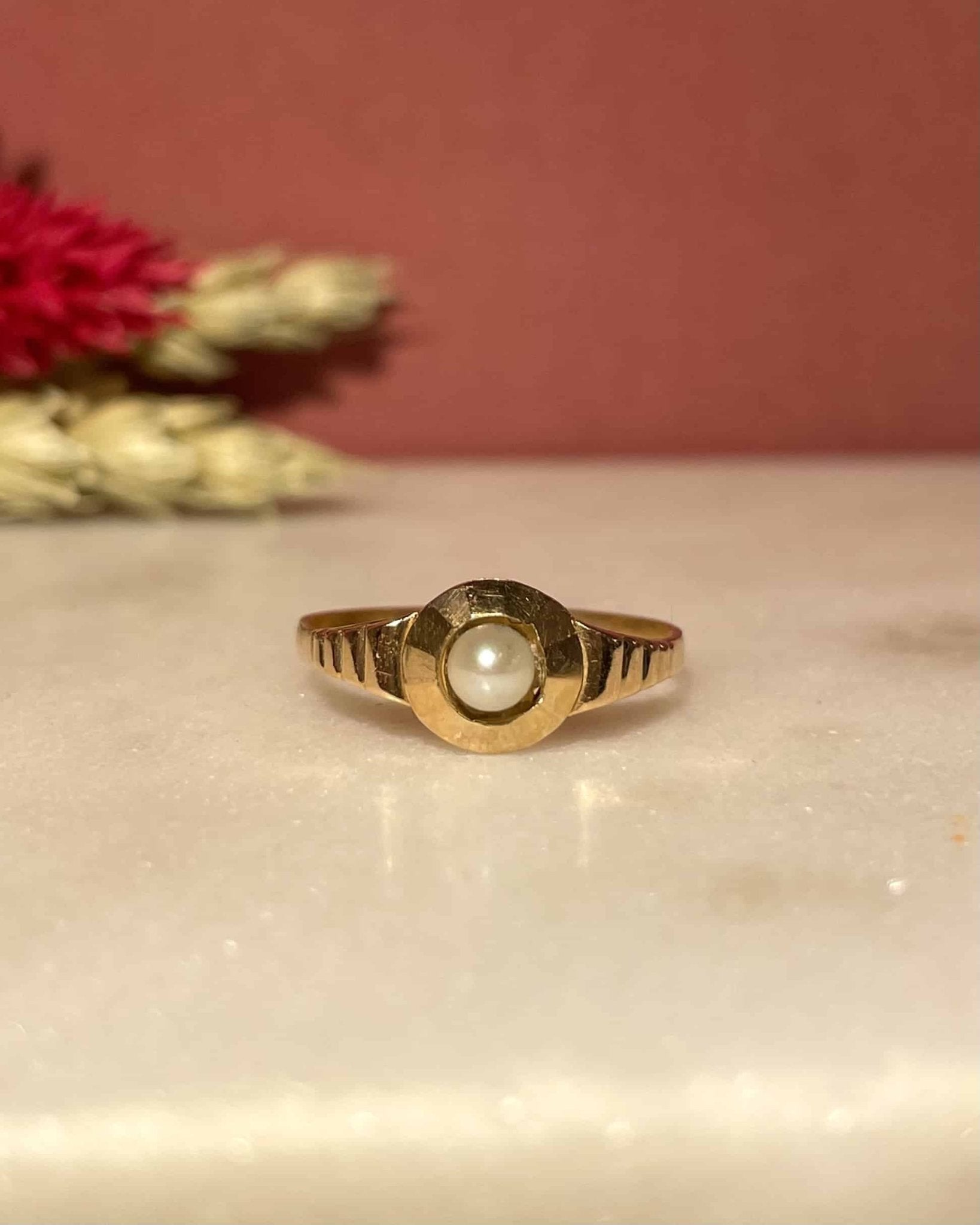 Bague Vintage Perle "Julietta" - Elliade Paris