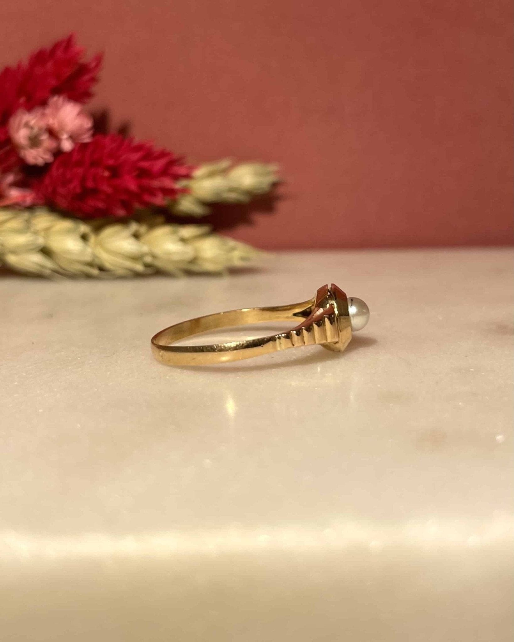 Bague Vintage Perle "Julietta" - Elliade Paris