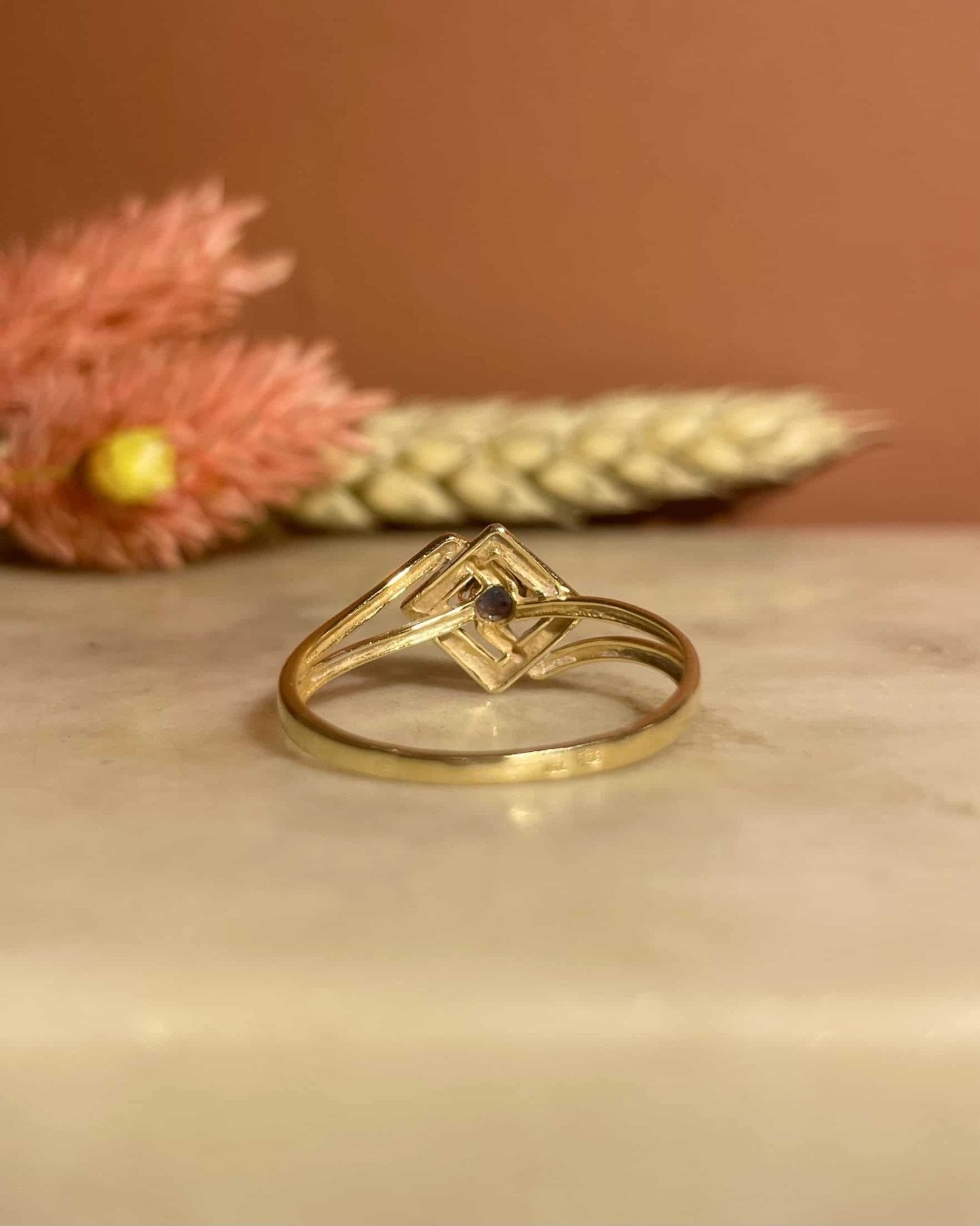 Bague Vintage Saphir "Elianne" - Elliade Paris