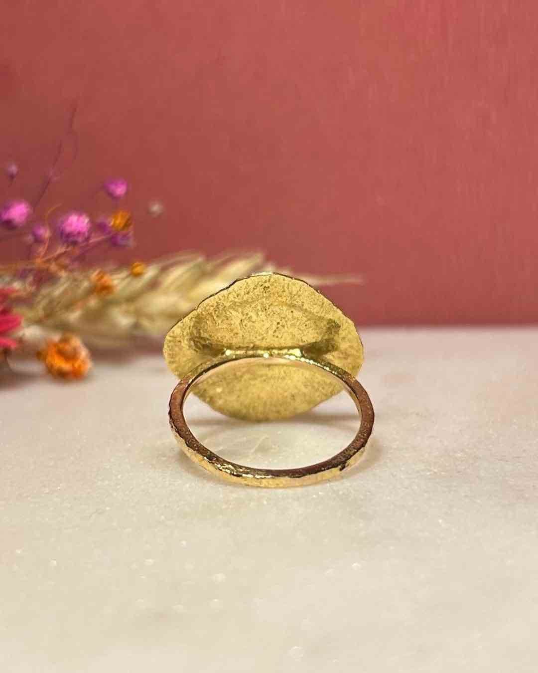 Bague Vintage Soleil Tourmaline 1.40 carat "Hélios" - Elliade Paris