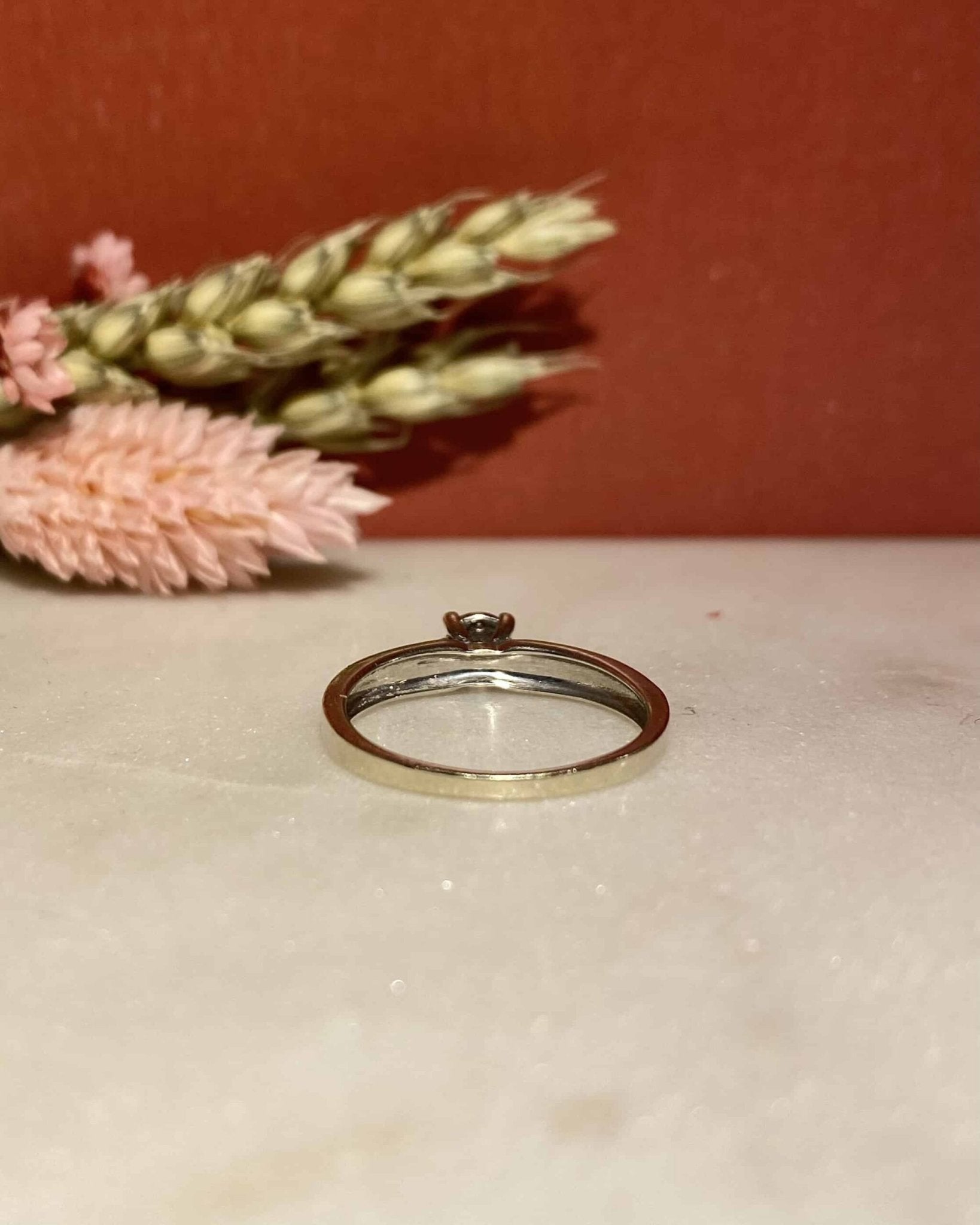 Bague Vintage Solitaire 31 Diamants "Joyce" - Elliade Paris