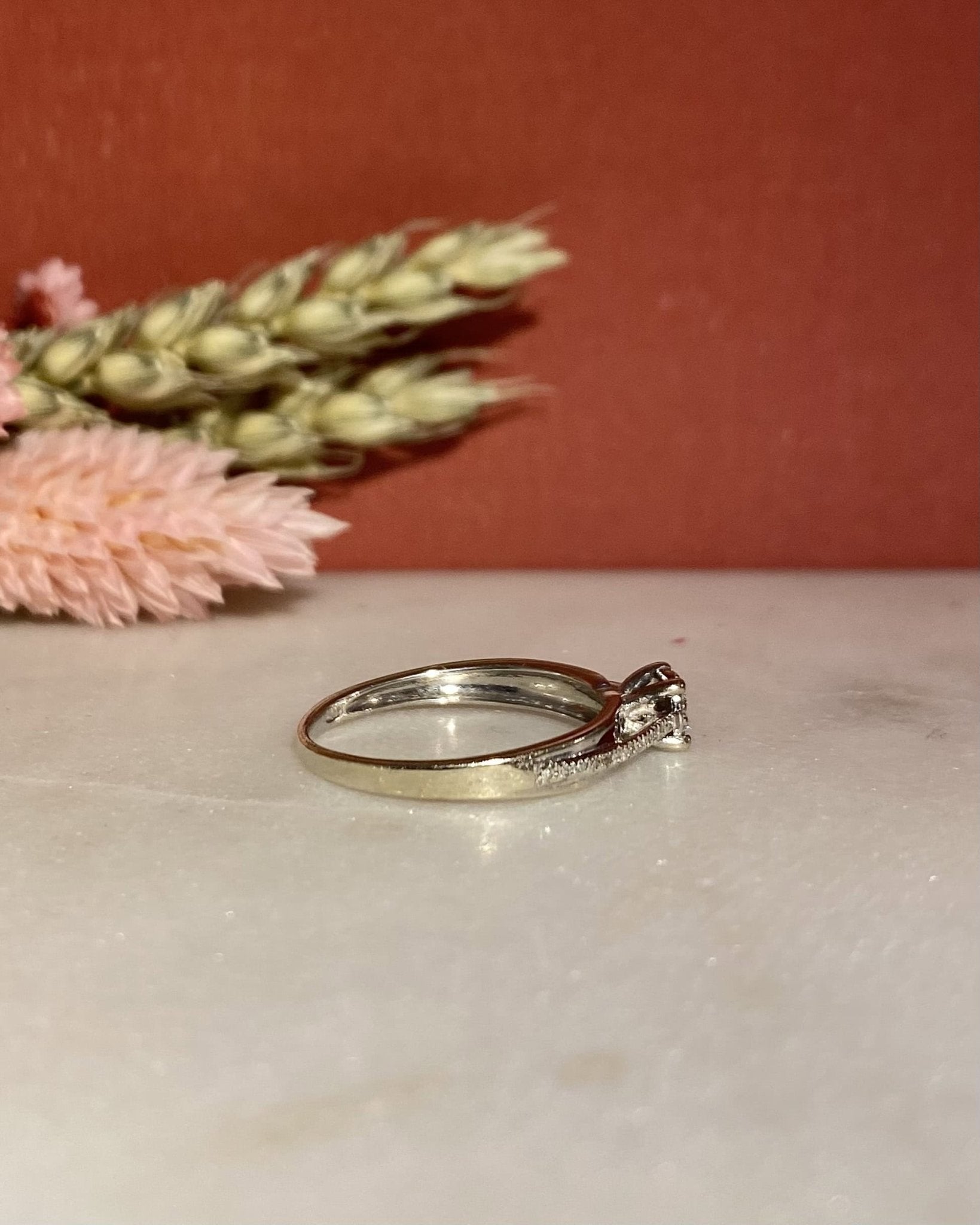 Bague Vintage Solitaire 31 Diamants "Joyce" - Elliade Paris