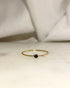 Bague Vintage Solitaire Saphir "Dabia" - Elliade Paris